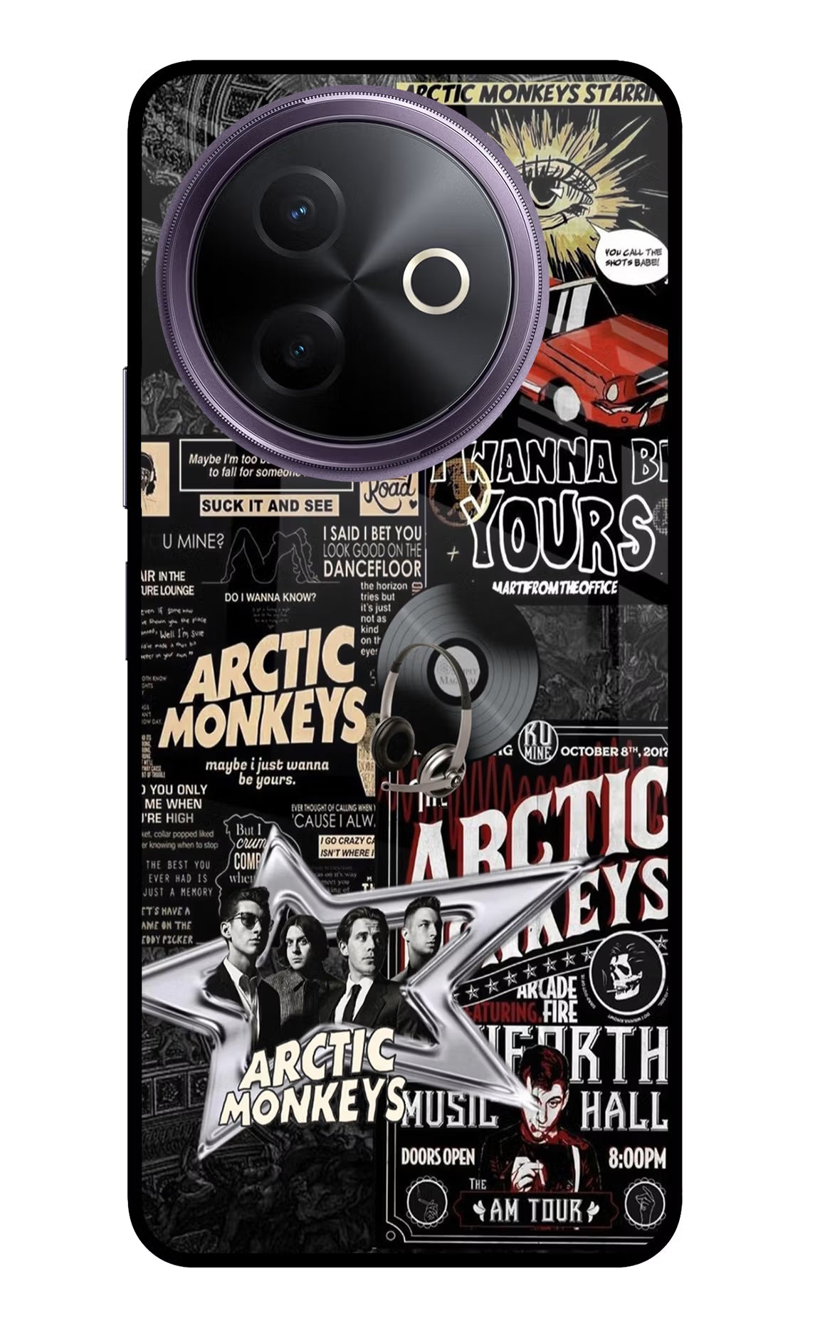 Arctic Monkeys Vivo Y39 5G Glass Case - Arctic Monkeys Vivo Y39 5G Glass Case Arctic Monkeys Vivo Y39 5G Glass Case