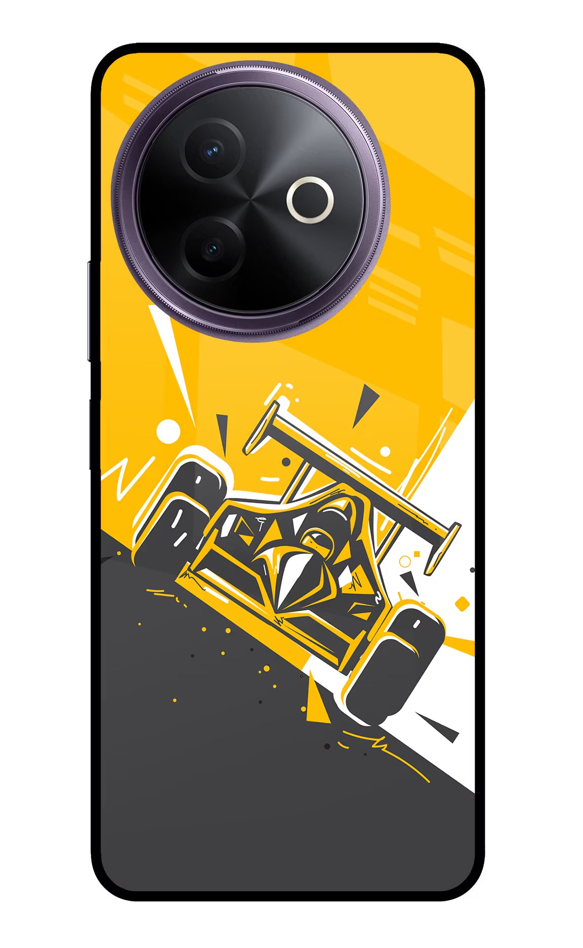 Track King Vivo Y39 5G Glass Case - Track King Vivo Y39 5G Glass Case Track King Vivo Y39 5G Glass Case