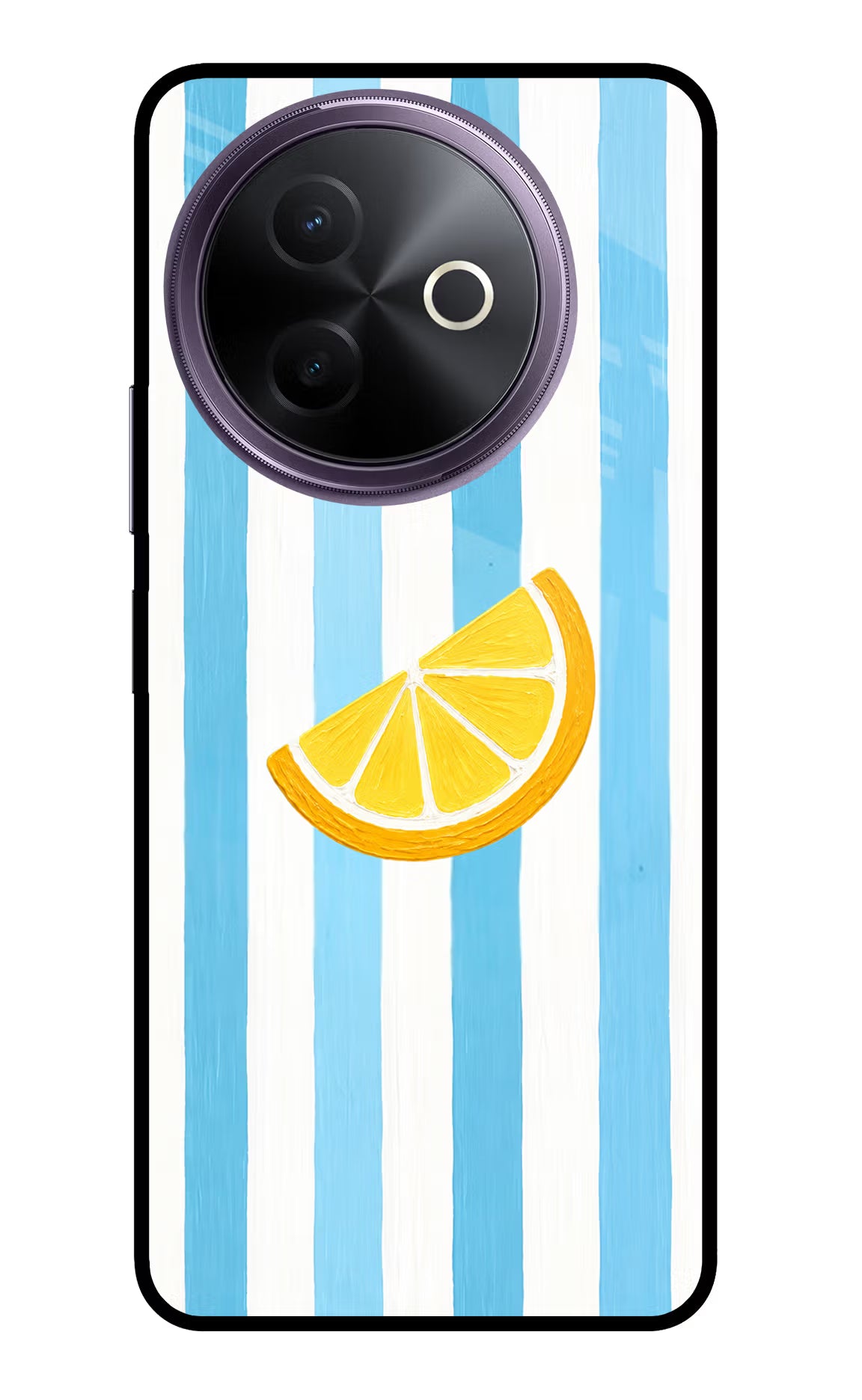 Summer Lemon Vivo Y39 5G Glass Case - Summer Lemon Vivo Y39 5G Glass Case Summer Lemon Vivo Y39 5G Glass Case