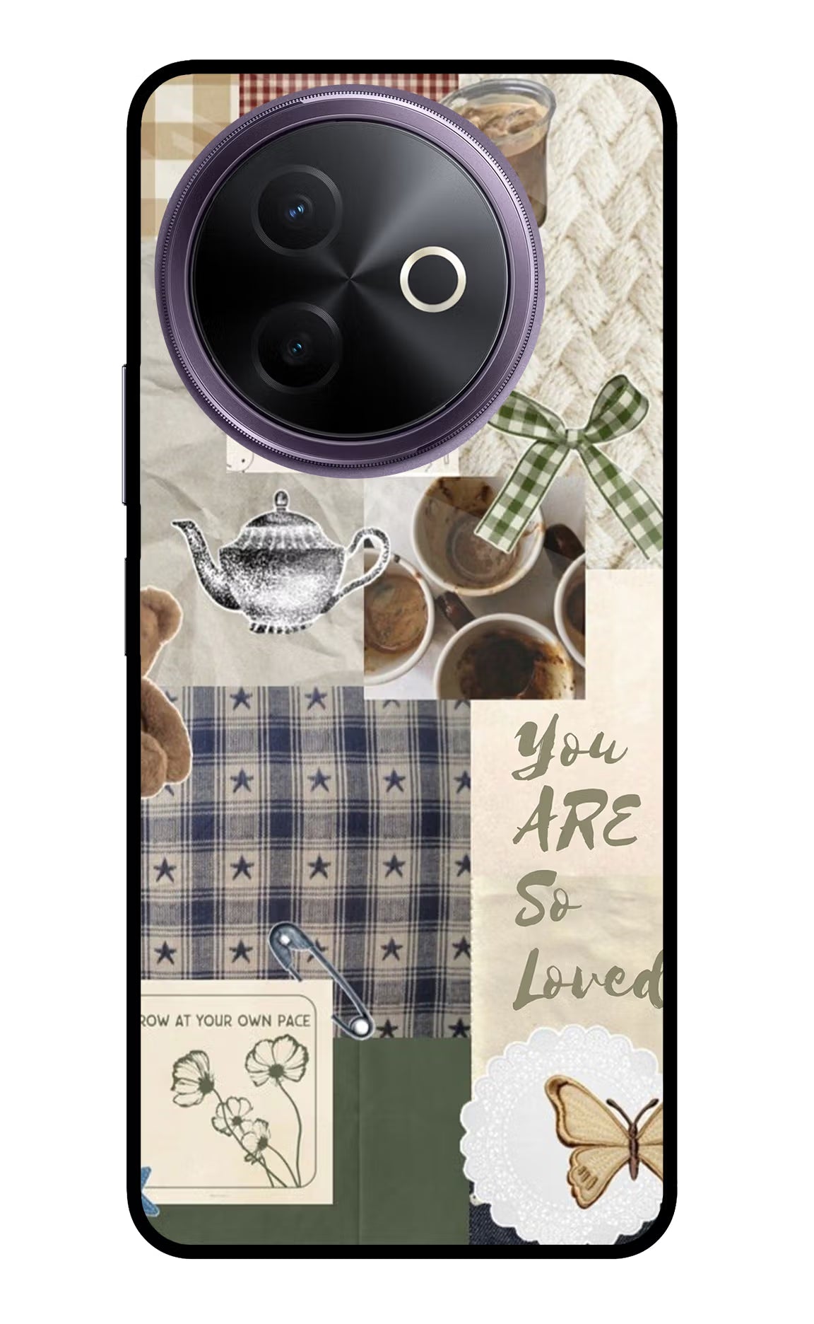Cookie Vivo Y39 5G Glass Case - Cookie Vivo Y39 5G Glass Case Cookie Vivo Y39 5G Glass Case