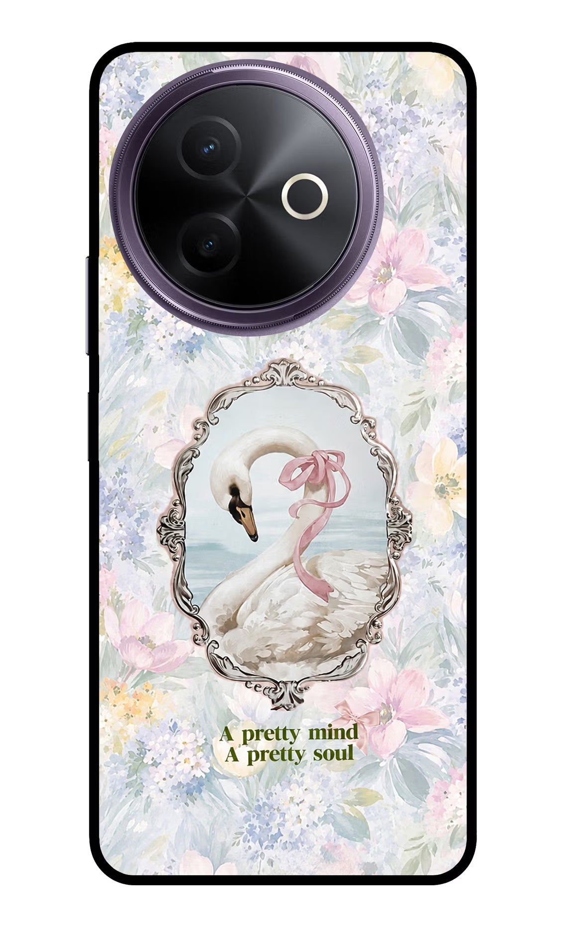 Pretty Mind Pretty Soul Vivo Y39 5G Glass Case - Pretty Mind Pretty Soul Vivo Y39 5G Glass Case Pretty Mind Pretty Soul Vivo Y39 5G Glass Case