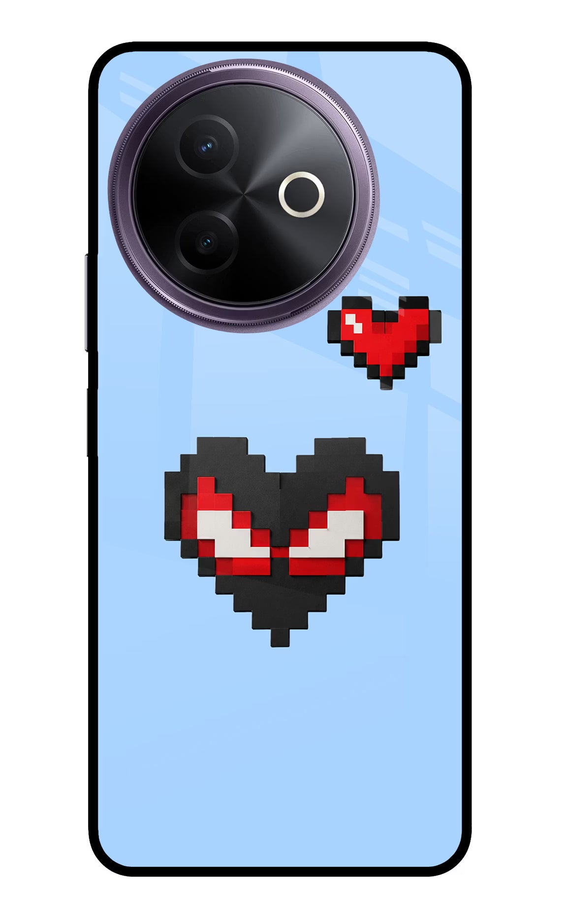Peter Heart Vivo Y39 5G Glass Case - Peter Heart Vivo Y39 5G Glass Case Peter Heart Vivo Y39 5G Glass Case