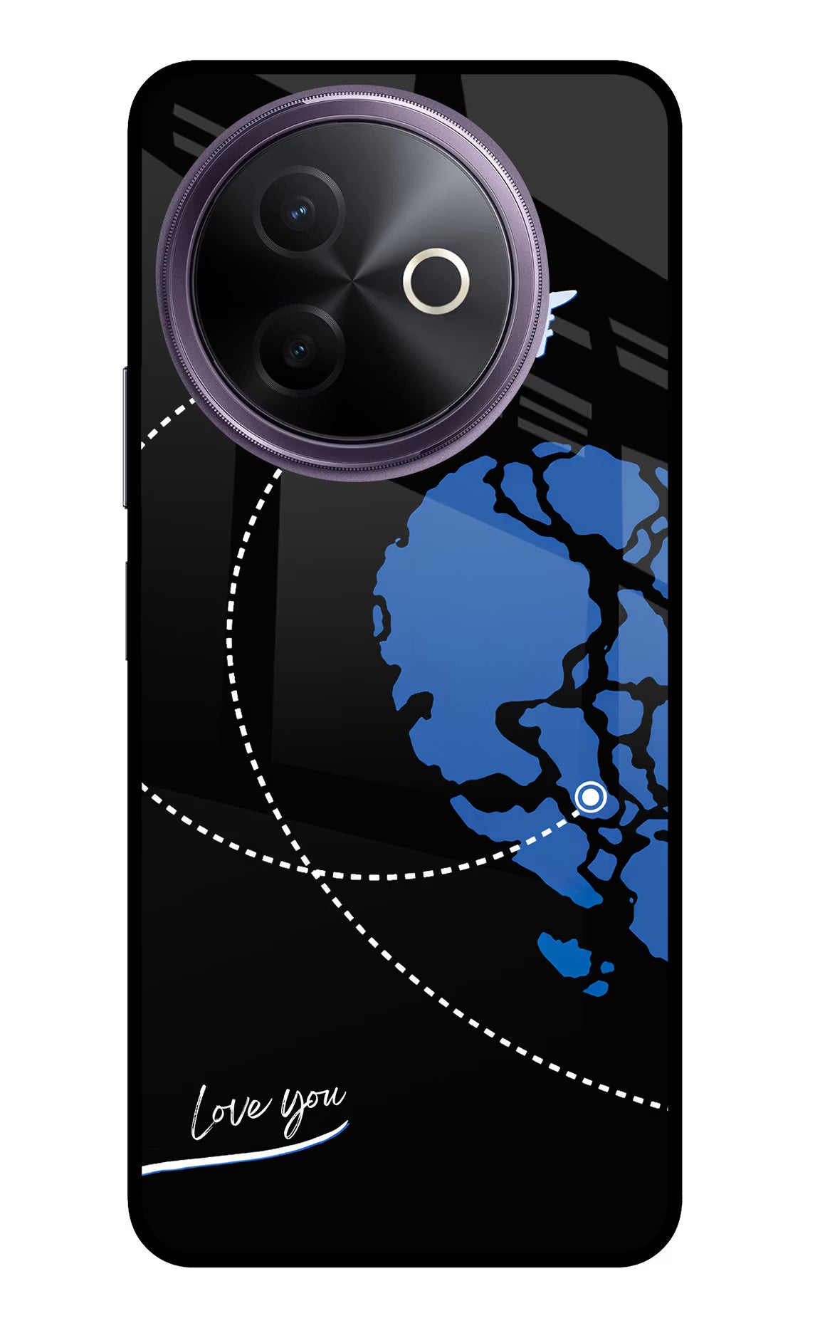 Love Orbit Vivo Y39 5G Glass Case - Love Orbit Vivo Y39 5G Glass Case Love Orbit Vivo Y39 5G Glass Case