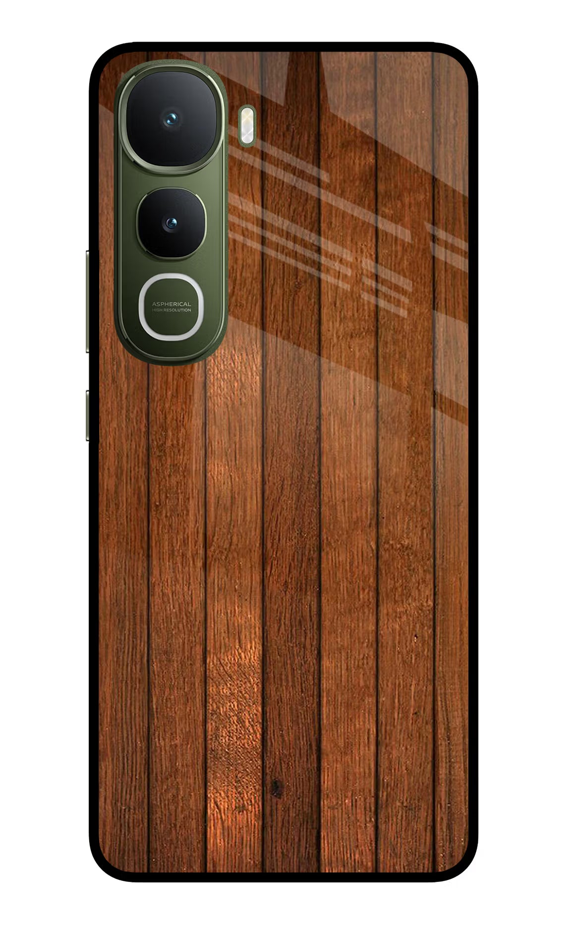 Wooden Artwork Bands Vivo Y400 5G Glass Case - Wooden Artwork Bands Vivo Y400 5G Glass Case Wooden Artwork Bands Vivo Y400 5G Glass Case