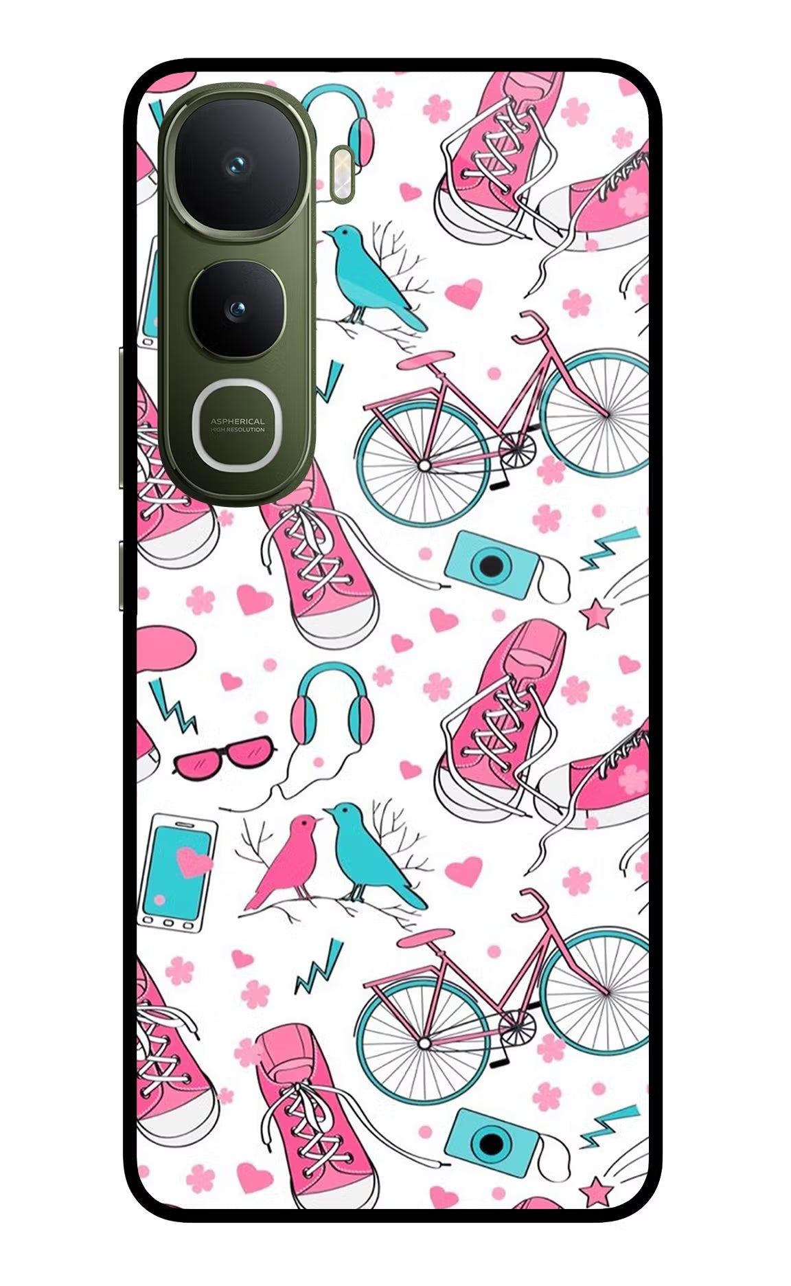 Artwork Vivo Y400 5G Glass Case - Artwork Vivo Y400 5G Glass Case Artwork Vivo Y400 5G Glass Case