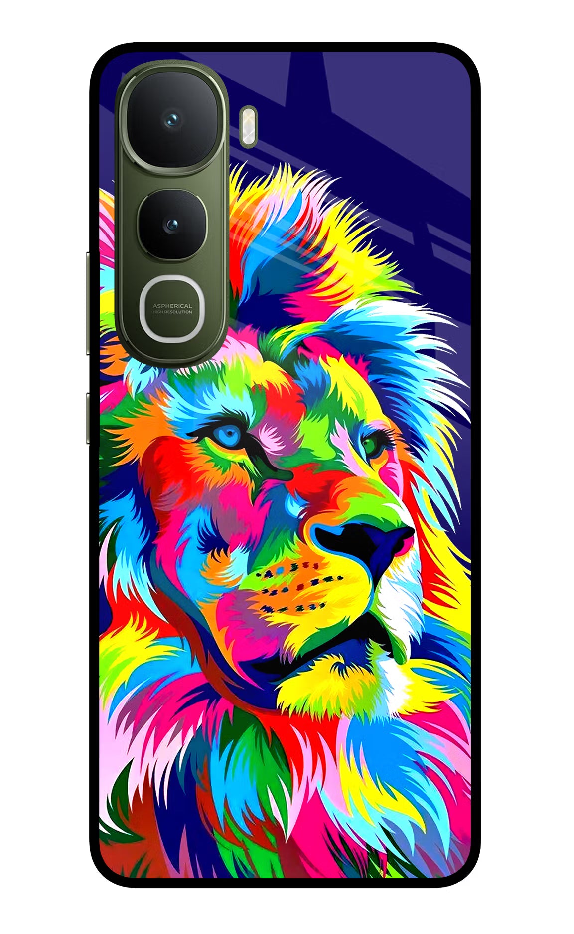 Vector Art Lion Vivo Y400 5G Glass Case - Vector Art Lion Vivo Y400 5G Glass Case Vector Art Lion Vivo Y400 5G Glass Case