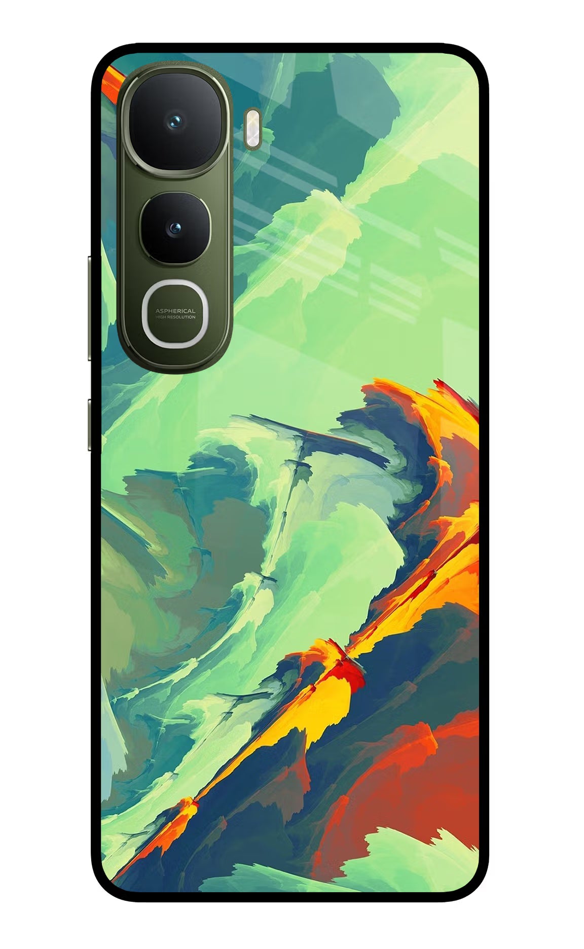 Paint Art Vivo Y400 5G Glass Case - Paint Art Vivo Y400 5G Glass Case Paint Art Vivo Y400 5G Glass Case