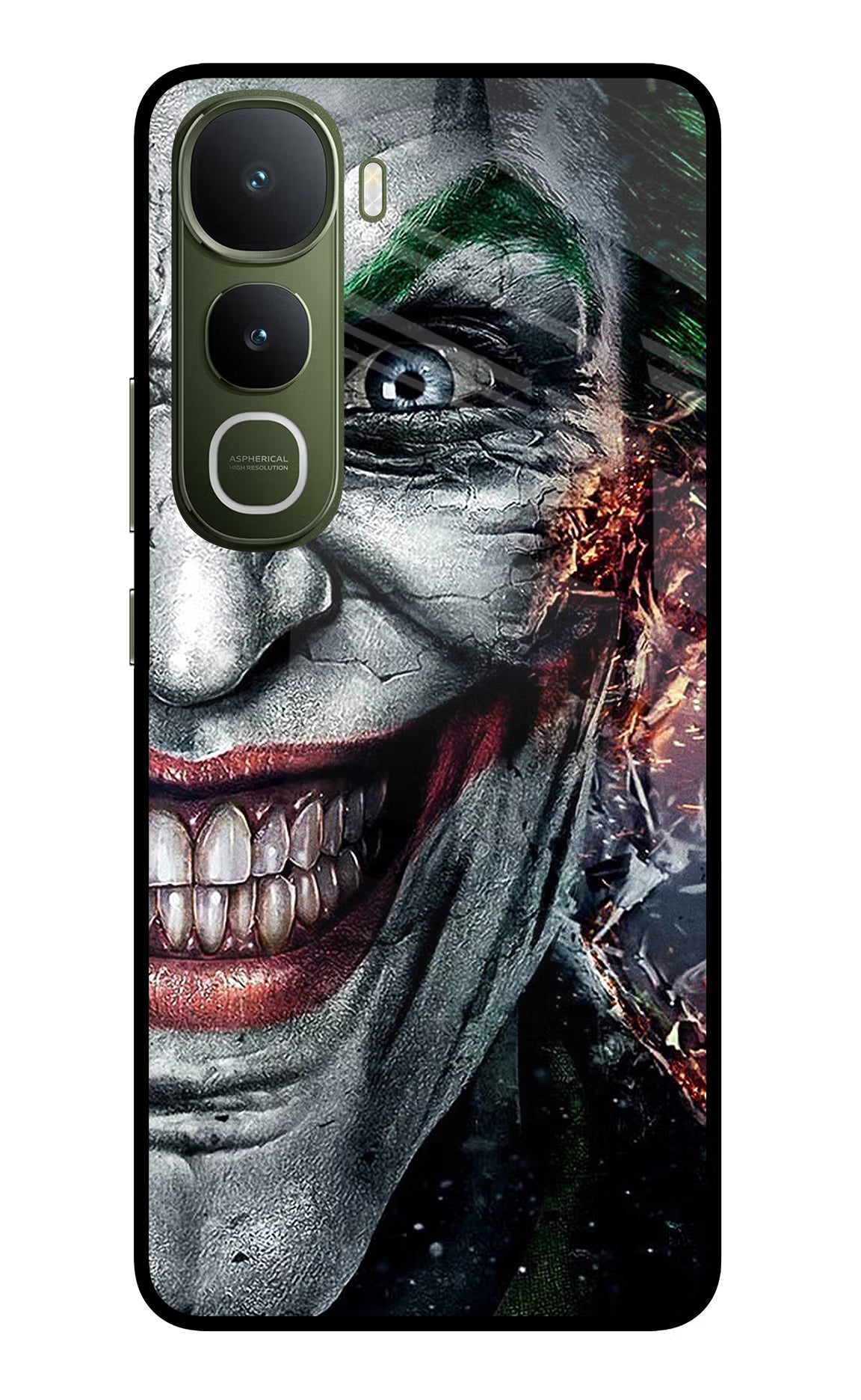 Joker Cam Vivo Y400 5G Glass Case - Joker Cam Vivo Y400 5G Glass Case Joker Cam Vivo Y400 5G Glass Case