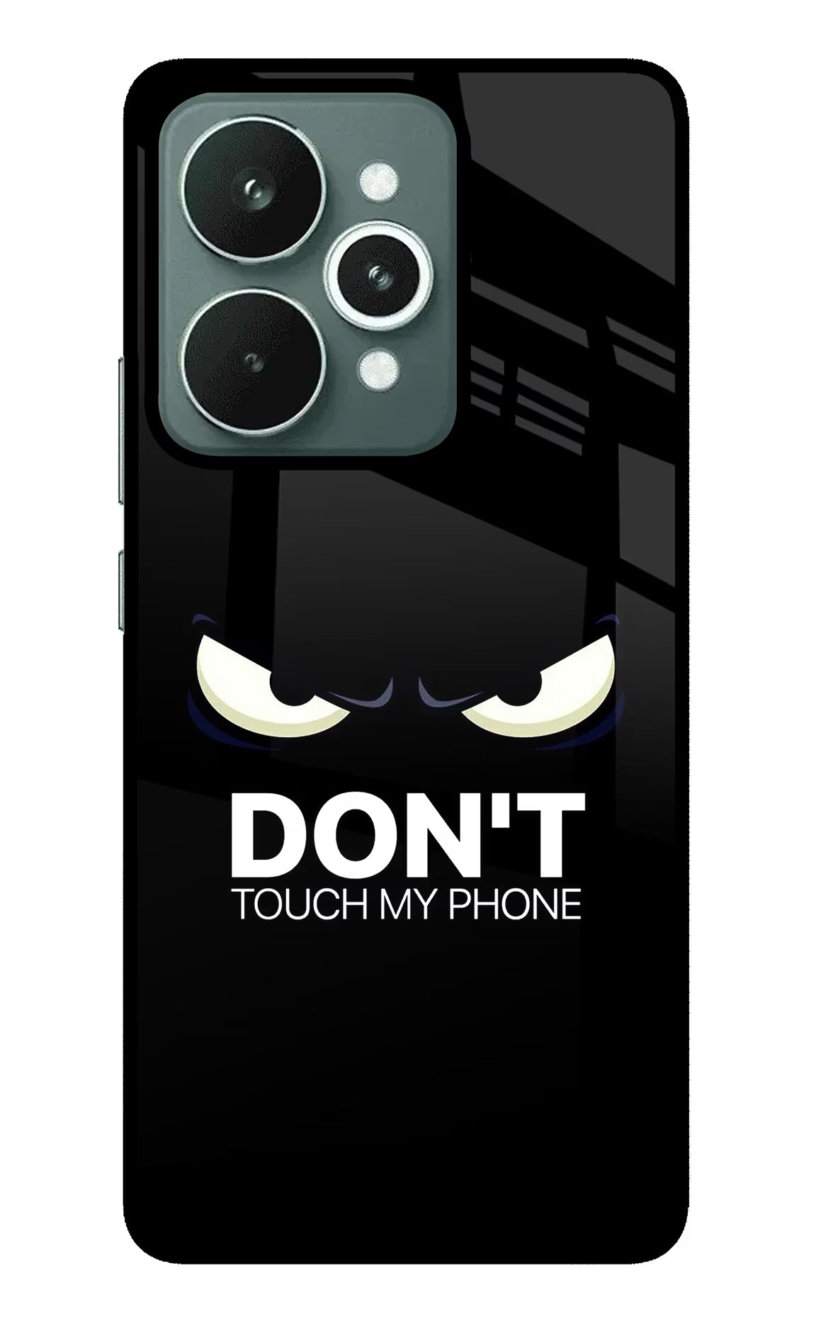 Don'T Touch My Phone Realme 15 Glass Case - Don'T Touch My Phone Realme 15 Glass Case Don'T Touch My Phone Realme 15 Glass Case