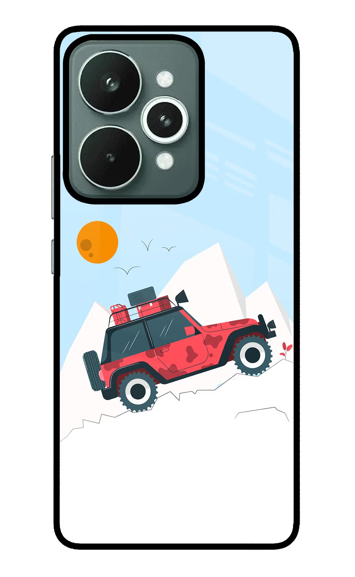 Mountain Trail Beast Realme 15 Glass Case - Mountain Trail Beast Realme 15 Glass Case Mountain Trail Beast Realme 15 Glass Case