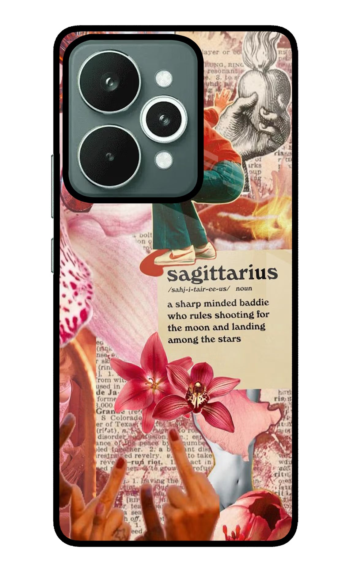Sagittarius Zodiac Realme 15 Glass Case - Sagittarius Zodiac Realme 15 Glass Case Sagittarius Zodiac Realme 15 Glass Case