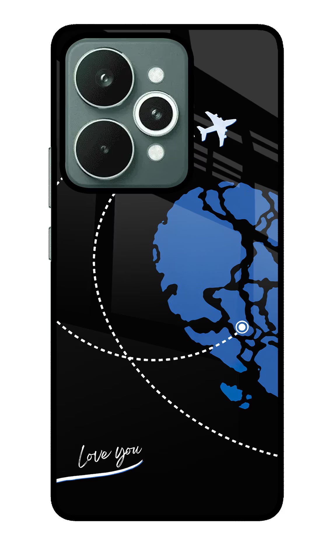 Love Orbit Realme 15 Glass Case - Love Orbit Realme 15 Glass Case Love Orbit Realme 15 Glass Case