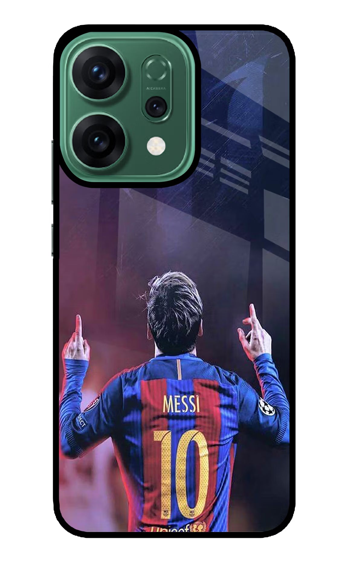Messi Oppo Reno14 5G Glass Case - Messi Oppo Reno14 5G Glass Case Messi Oppo Reno14 5G Glass Case