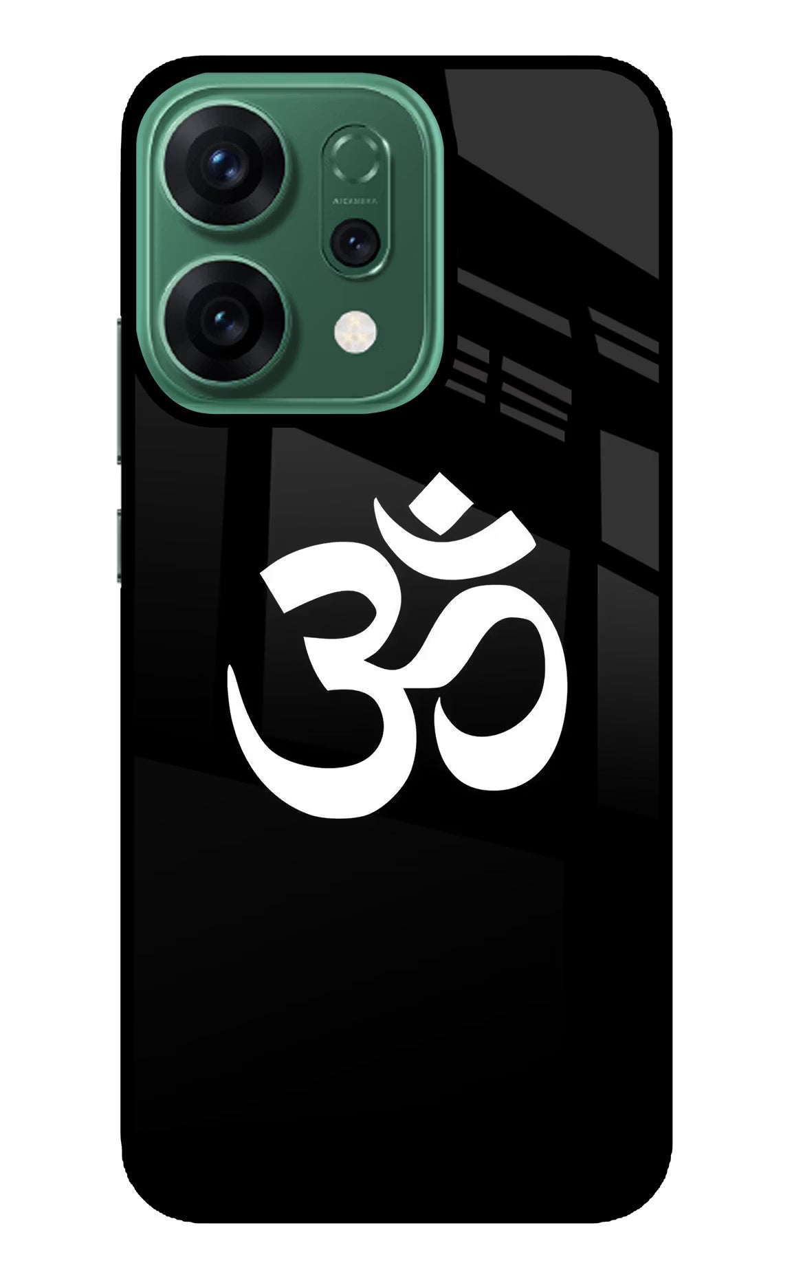 Om Oppo Reno14 5G Back Cover - Om Oppo Reno14 5G Glass Case Back Cover by Casekaro Om Oppo Reno14 5G Glass Case Back Cover by Casekaro