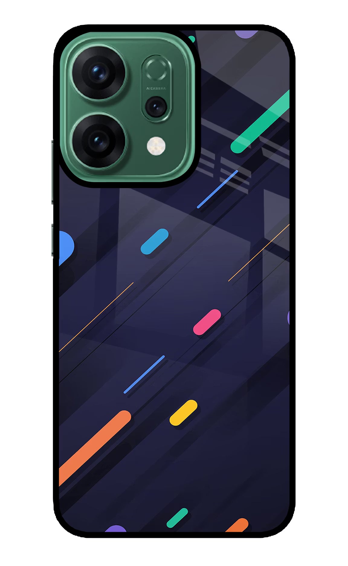 Abstract Design Oppo Reno14 5G Back Cover - Abstract Design Oppo Reno14 5G Glass Case Back Cover by Casekaro Abstract Design Oppo Reno14 5G Glass Case Back Cover by Casekaro