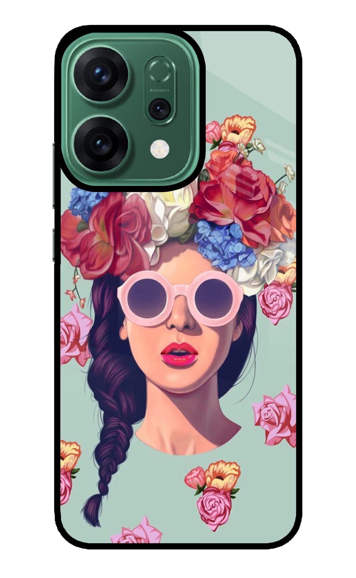 Pretty Girl Oppo Reno14 5G Glass Case - Pretty Girl Oppo Reno14 5G Glass Case Pretty Girl Oppo Reno14 5G Glass Case