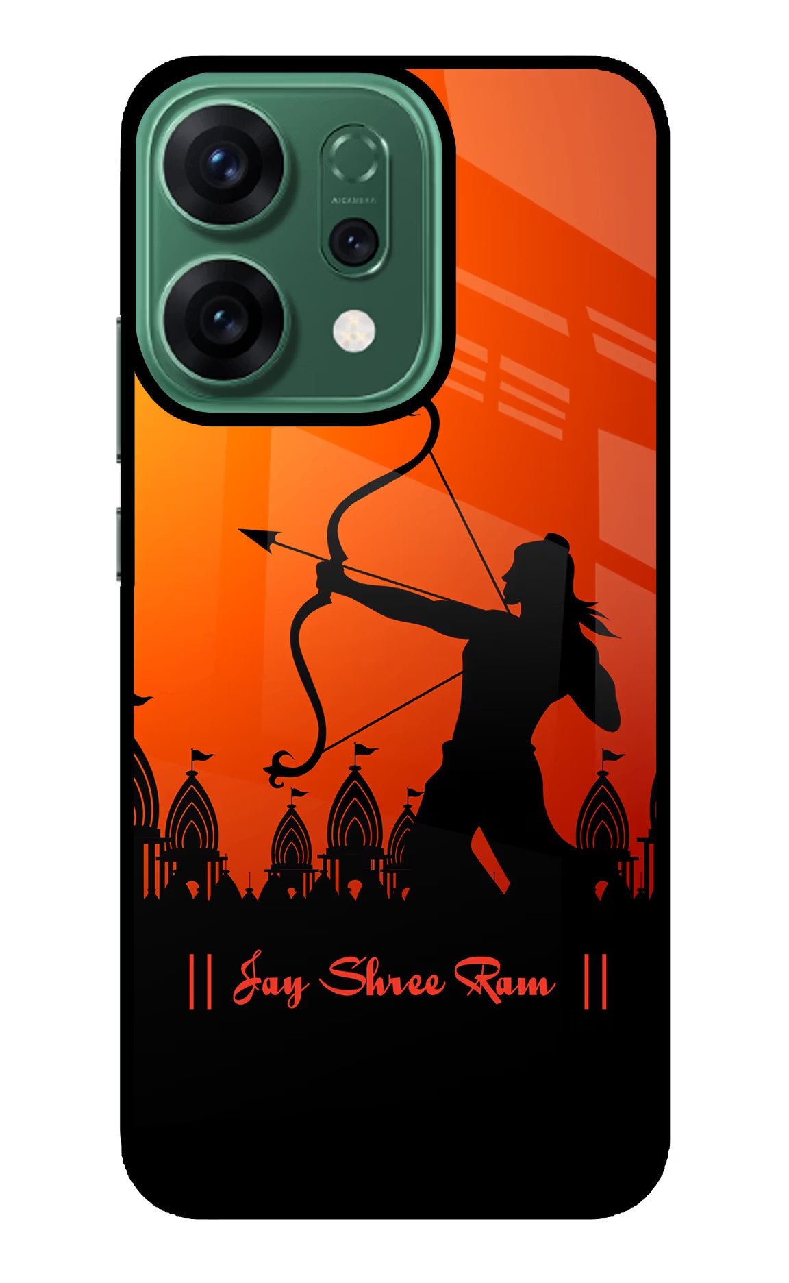 Lord Ram - 4 Oppo Reno14 5G Glass Case - Lord Ram - 4 Oppo Reno14 5G Glass Case Lord Ram - 4 Oppo Reno14 5G Glass Case