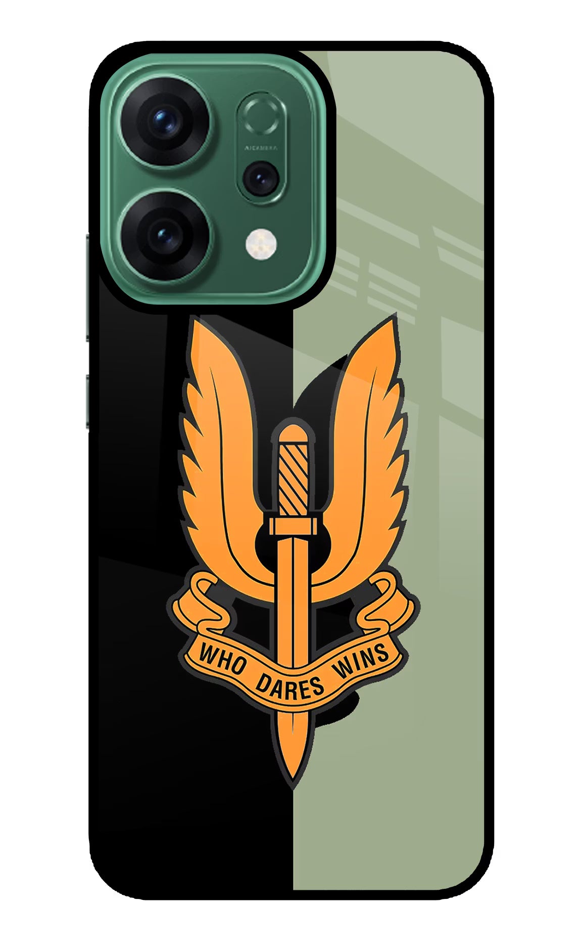 Balidan Logo Oppo Reno14 5G Back Cover - Balidan Logo Oppo Reno14 5G Glass Case Back Cover by Casekaro Balidan Logo Oppo Reno14 5G Glass Case Back Cover by Casekaro