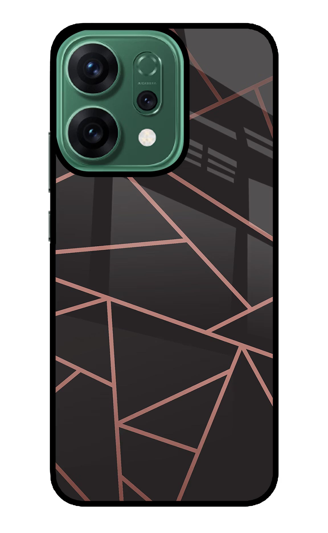 Geometric Pattern Oppo Reno14 5G Back Cover - Geometric Pattern Oppo Reno14 5G Glass Case Back Cover by Casekaro Geometric Pattern Oppo Reno14 5G Glass Case Back Cover by Casekaro
