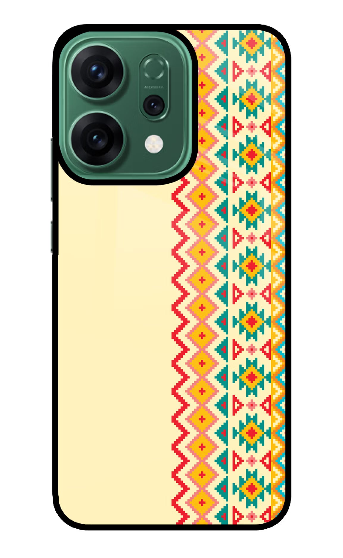 Ethnic Seamless Oppo Reno14 5G Glass Case - Ethnic Seamless Oppo Reno14 5G Glass Case Ethnic Seamless Oppo Reno14 5G Glass Case