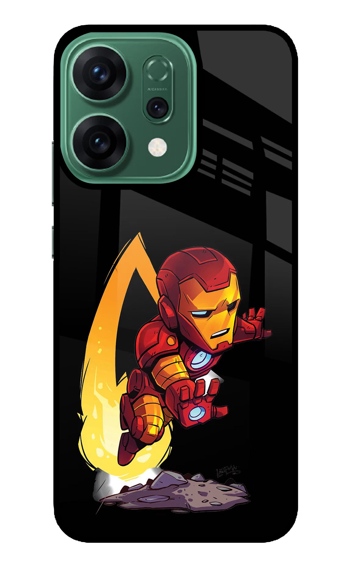 IronMan Oppo Reno14 5G Glass Case - IronMan Oppo Reno14 5G Glass Case IronMan Oppo Reno14 5G Glass Case