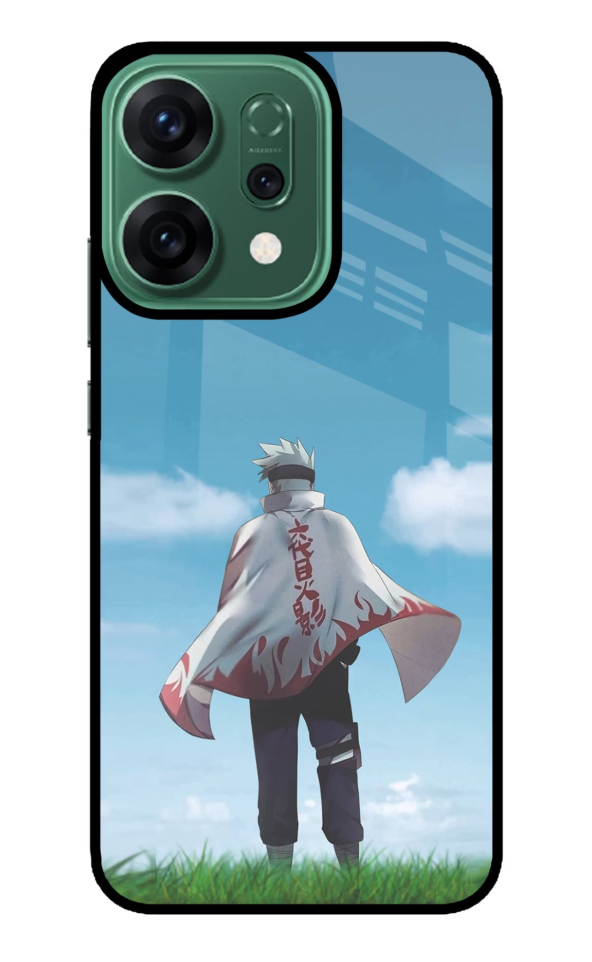 Kakashi Oppo Reno14 5G Back Cover - Kakashi Oppo Reno14 5G Glass Case Back Cover by Casekaro Kakashi Oppo Reno14 5G Glass Case Back Cover by Casekaro