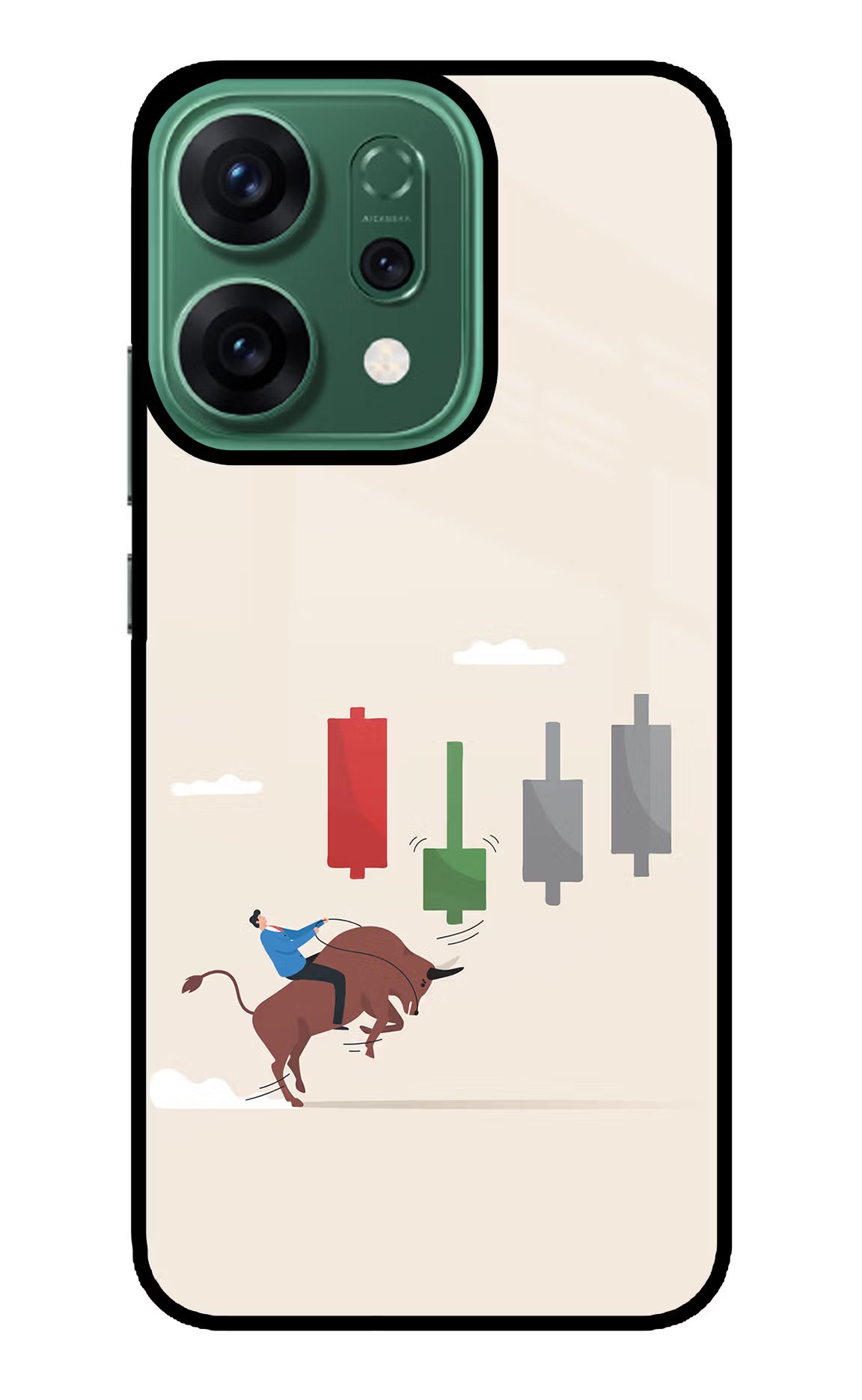 Bull Trading Momentum Oppo Reno14 5G Glass Case - Bull Trading Momentum Oppo Reno14 5G Glass Case Bull Trading Momentum Oppo Reno14 5G Glass Case