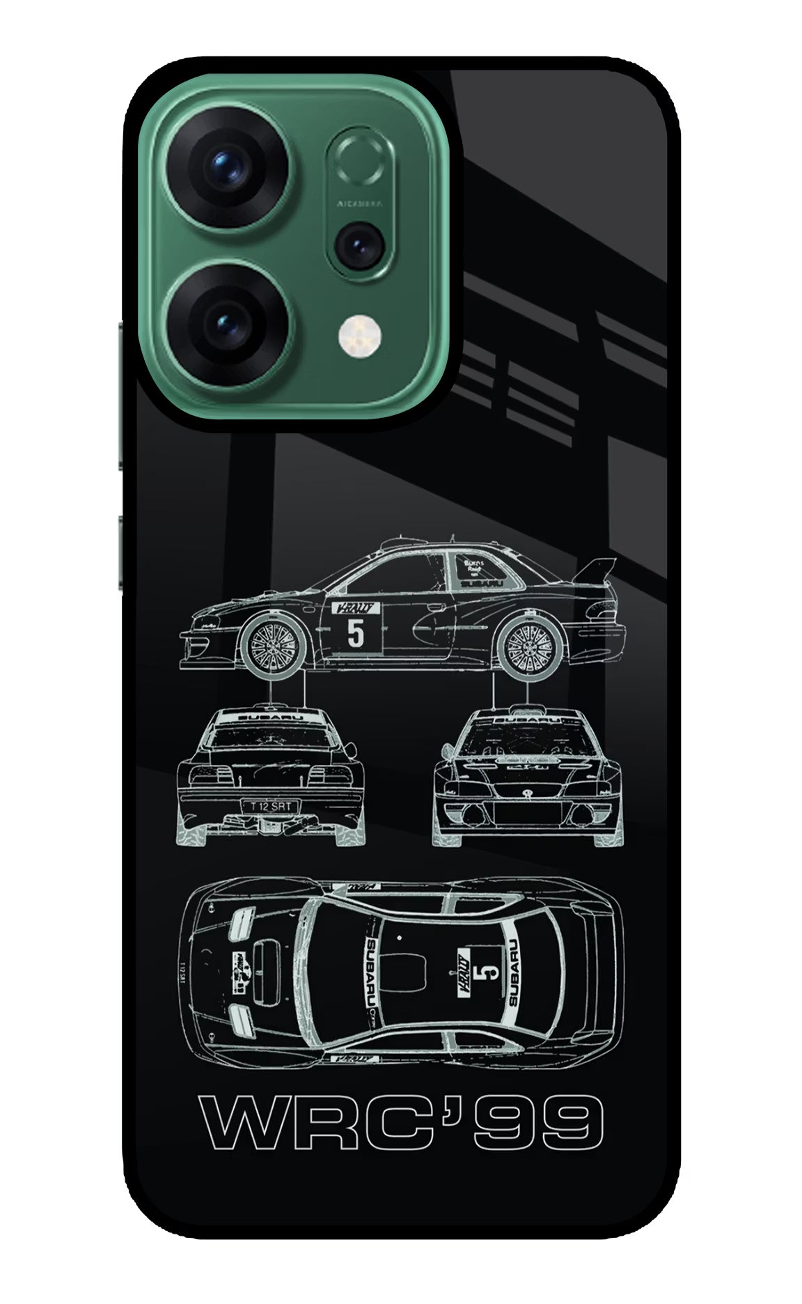 WRC'99 Oppo Reno14 5G Glass Case - WRC'99 Oppo Reno14 5G Glass Case WRC'99 Oppo Reno14 5G Glass Case