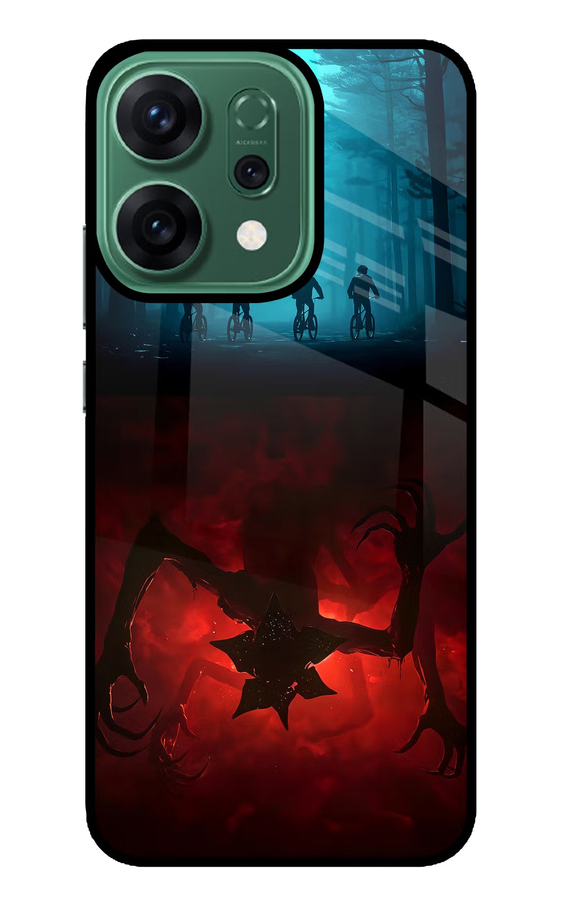 Ordinary Things Downside Up Oppo Reno14 5G Back Cover - Ordinary Things Downside Up Oppo Reno14 5G Glass Case Back Cover by Casekaro Ordinary Things Downside Up Oppo Reno14 5G Glass Case Back Cover by Casekaro