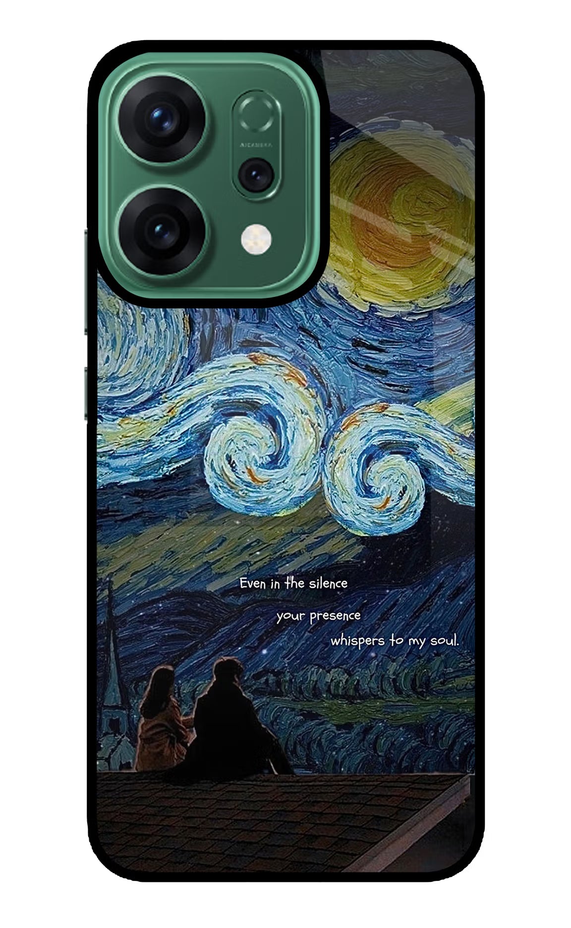 Softcore Oppo Reno14 5G Glass Case - Softcore Oppo Reno14 5G Glass Case Softcore Oppo Reno14 5G Glass Case