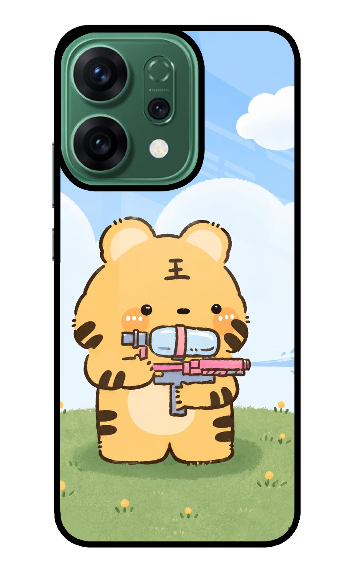 Tiger Treat Oppo Reno14 5G Glass Case - Tiger Treat Oppo Reno14 5G Glass Case Tiger Treat Oppo Reno14 5G Glass Case
