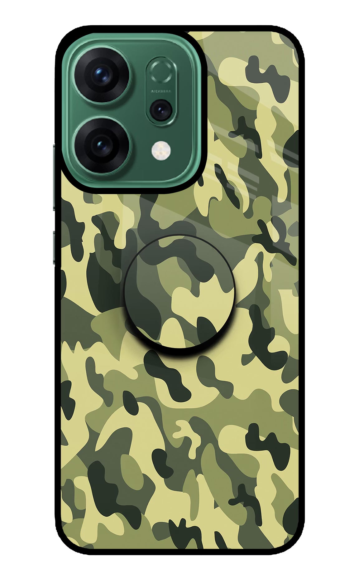 Camouflage Oppo Reno14 5G Pop Case - Camouflage Oppo Reno14 5G Pop Case by Casekaro Camouflage Oppo Reno14 5G Pop Case by Casekaro