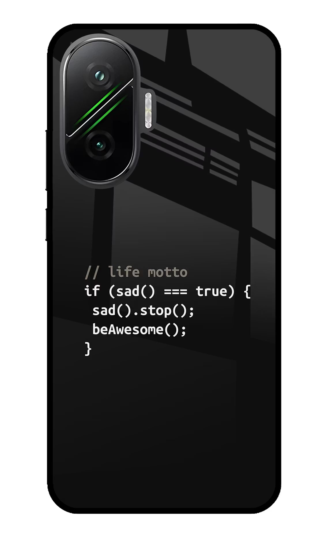 Life Motto Code Poco F7 5G Glass Case - Life Motto Code Poco F7 5G Glass Case Life Motto Code Poco F7 5G Glass Case