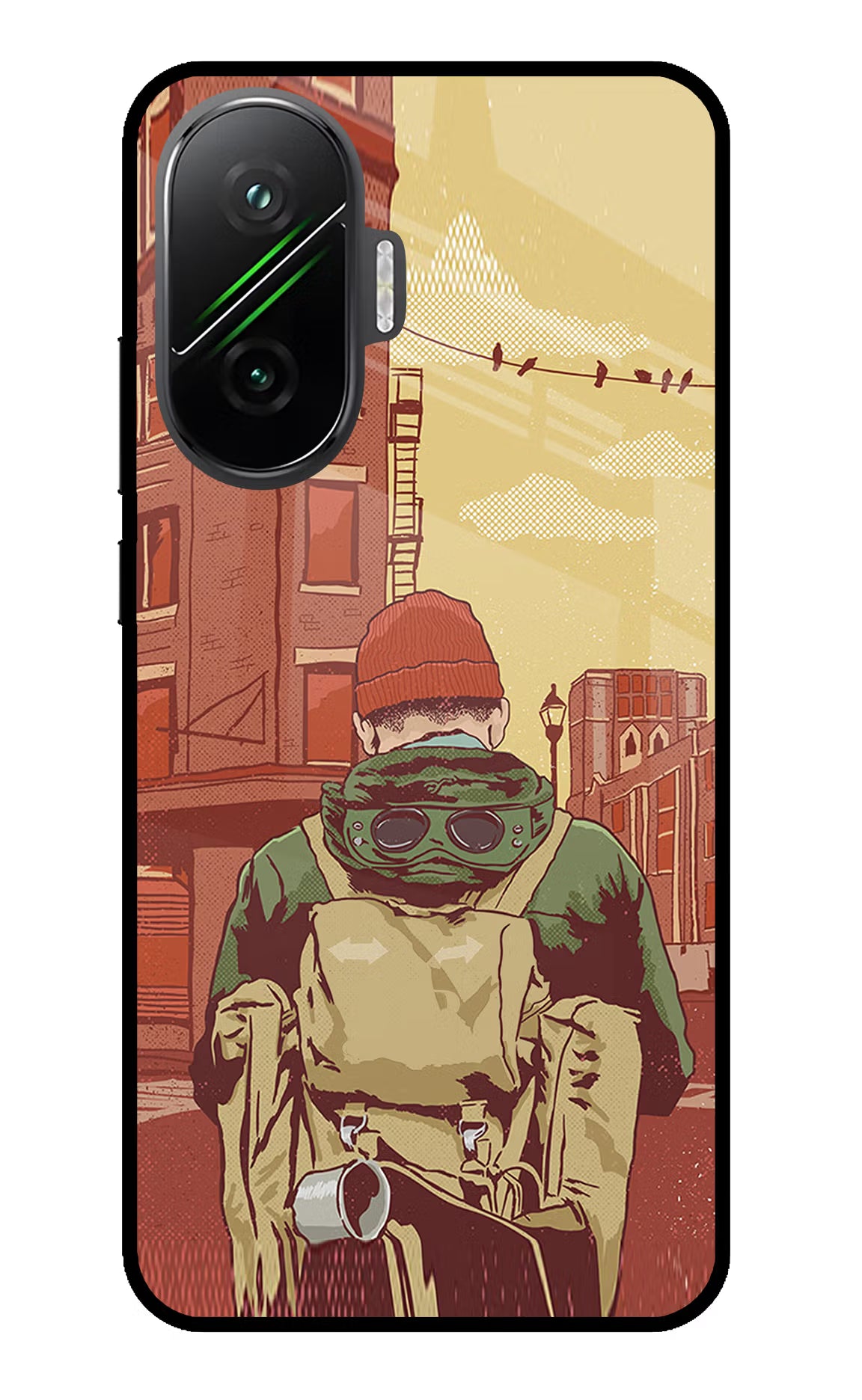 Adventurous Poco F7 5G Glass Case - Adventurous Poco F7 5G Glass Case Adventurous Poco F7 5G Glass Case