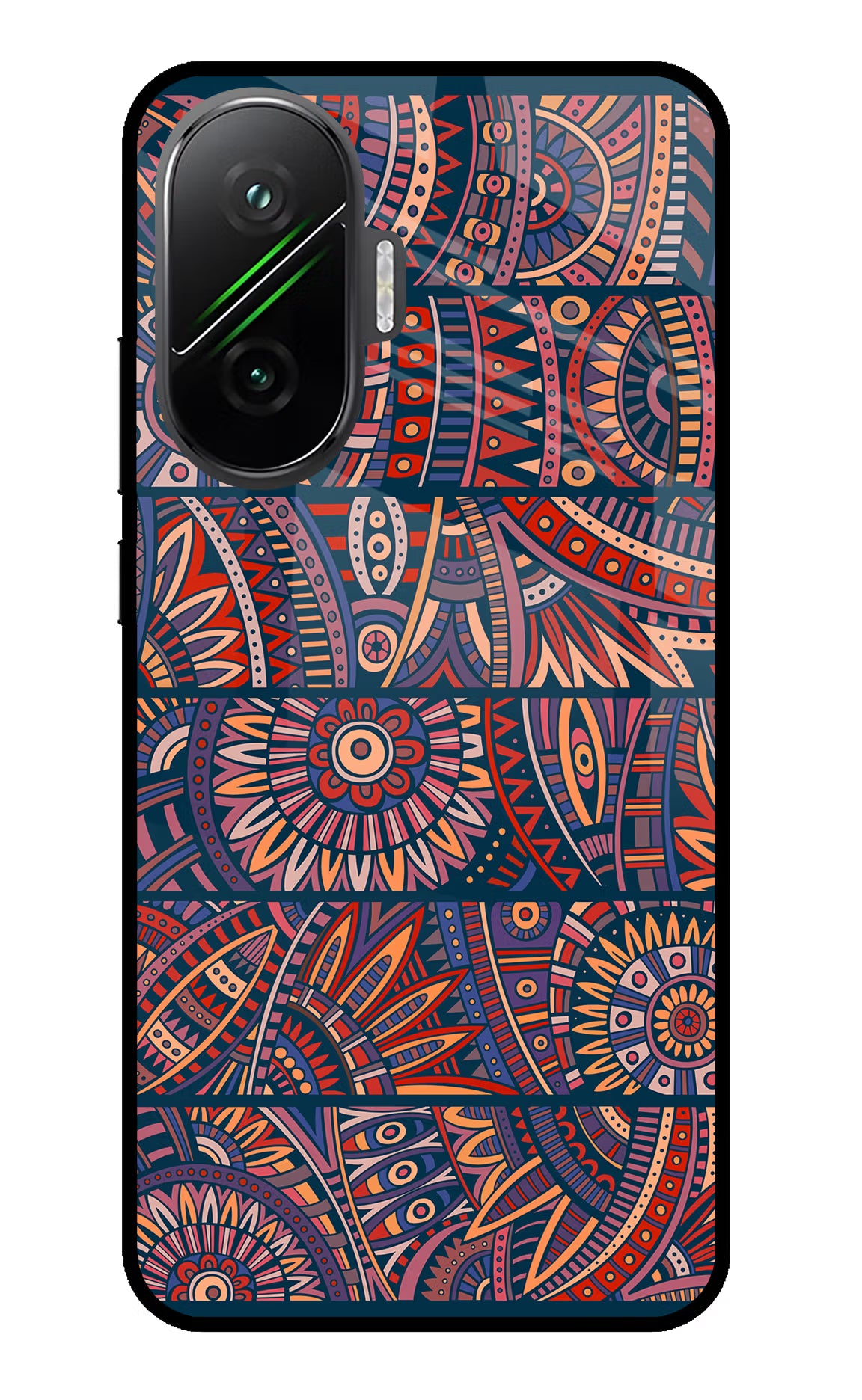 African Culture Design Poco F7 5G Back Cover - African Culture Design Poco F7 5G Glass Case Back Cover by Casekaro African Culture Design Poco F7 5G Glass Case Back Cover by Casekaro