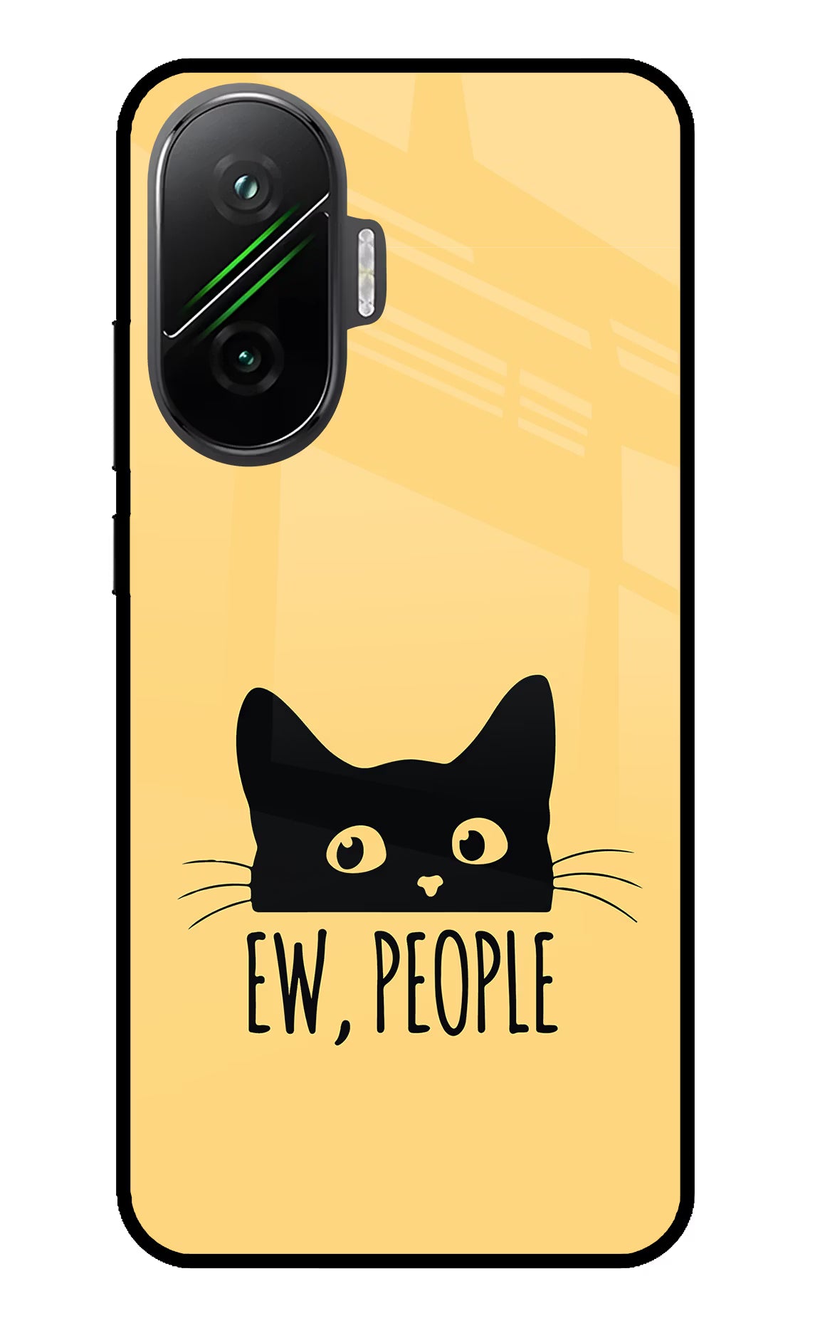 Ew People Catitude Poco F7 5G Glass Case - Ew People Catitude Poco F7 5G Glass Case Ew People Catitude Poco F7 5G Glass Case
