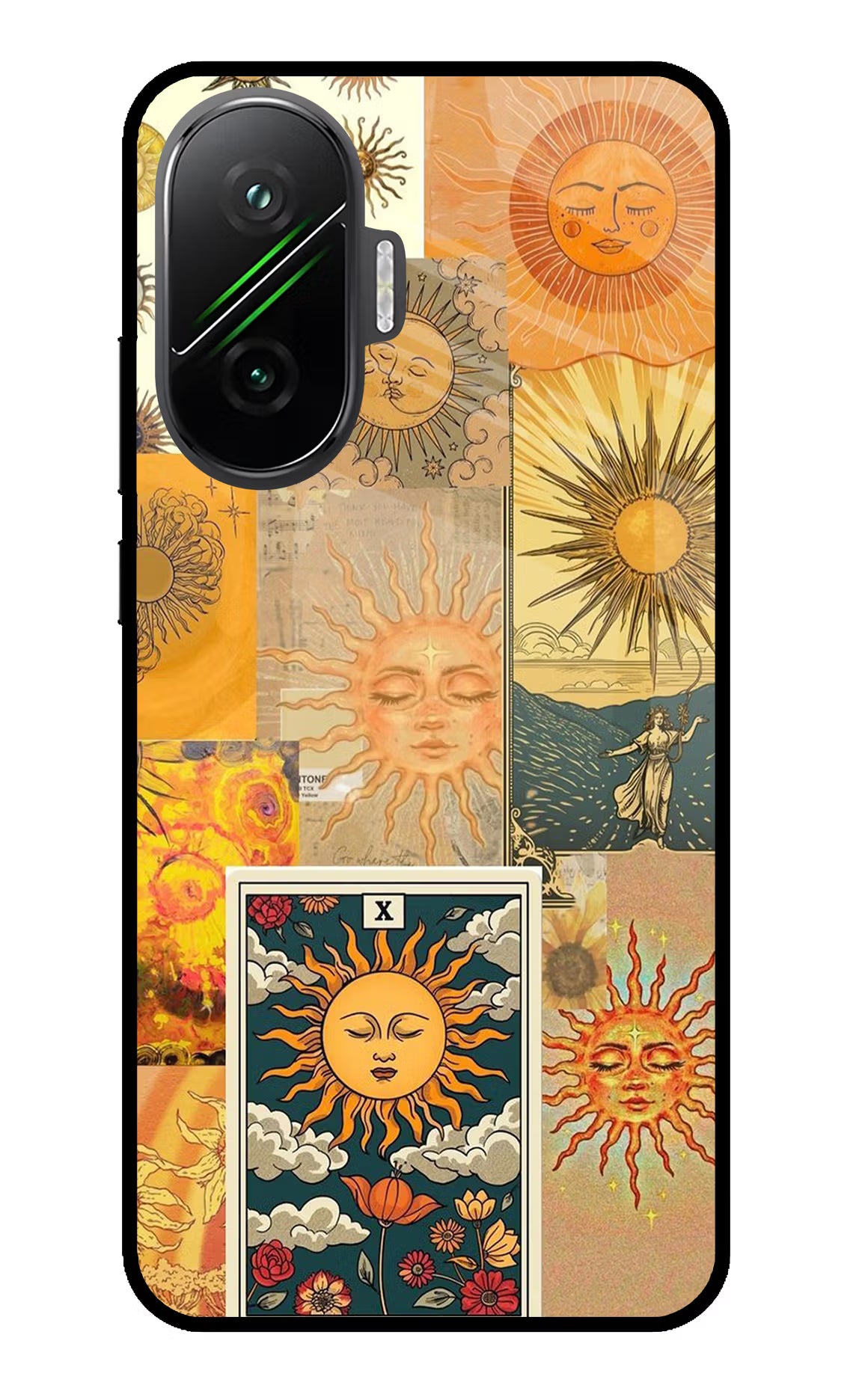 Sun Poco F7 5G Glass Case - Sun Poco F7 5G Glass Case Sun Poco F7 5G Glass Case