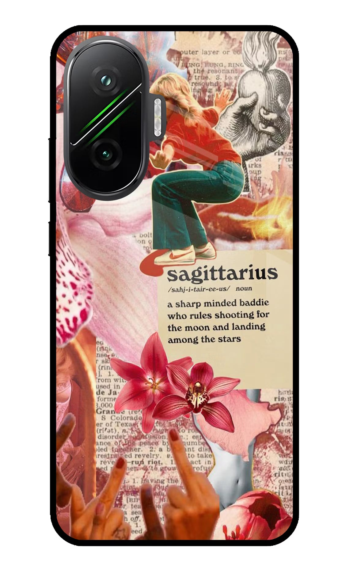 Sagittarius Zodiac Poco F7 5G Back Cover - Sagittarius Zodiac Poco F7 5G Glass Case Back Cover by Casekaro Sagittarius Zodiac Poco F7 5G Glass Case Back Cover by Casekaro