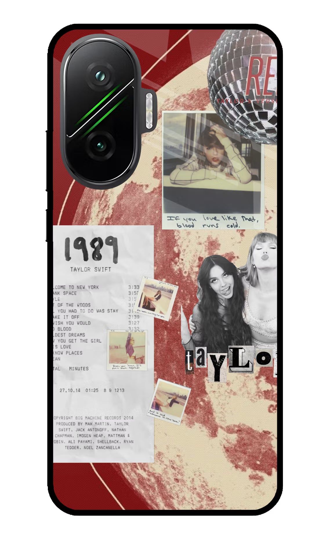 Taylor Swift Poco F7 5G Glass Case - Taylor Swift Poco F7 5G Glass Case Taylor Swift Poco F7 5G Glass Case