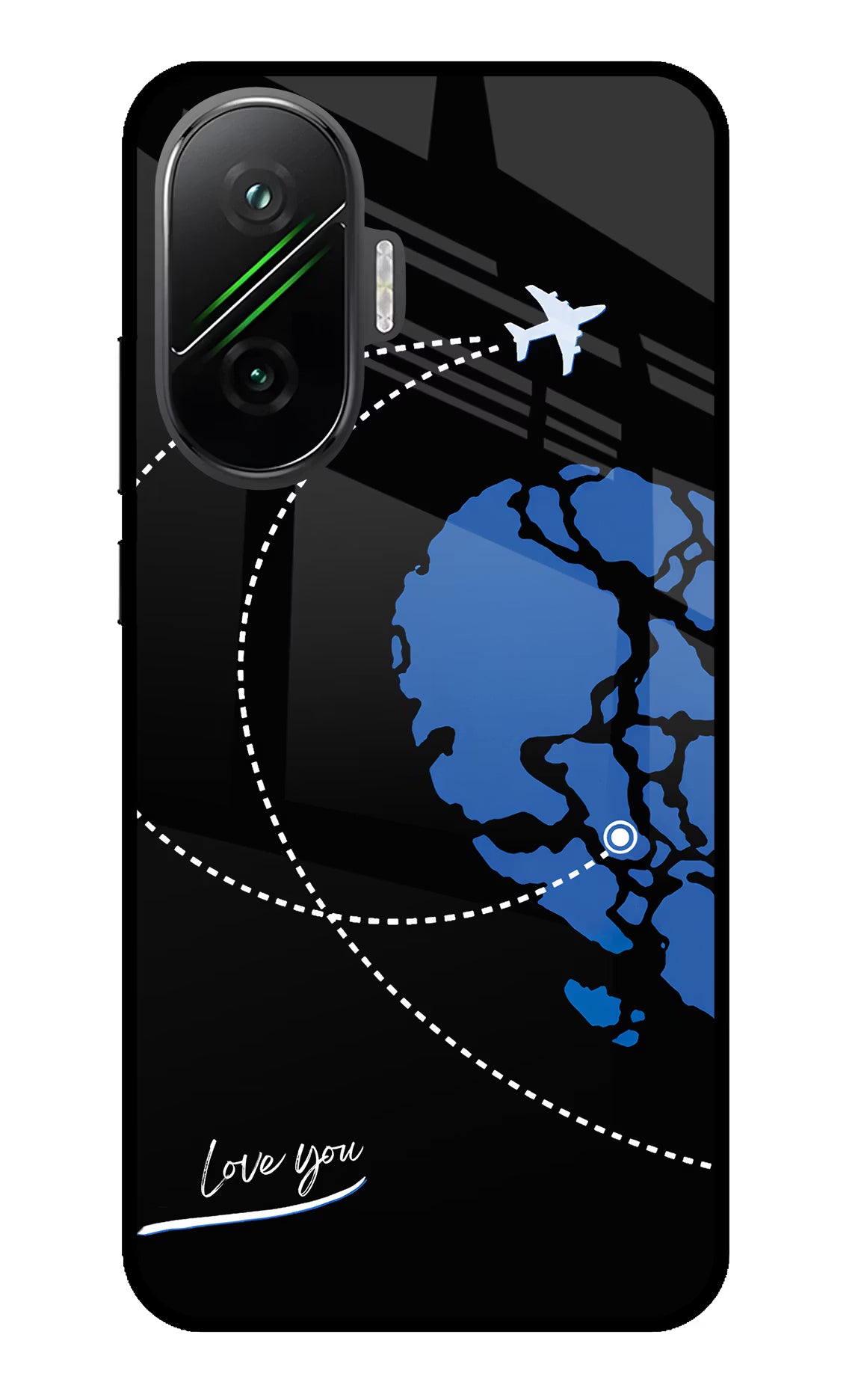 Love Orbit Poco F7 5G Glass Case - Love Orbit Poco F7 5G Glass Case Love Orbit Poco F7 5G Glass Case