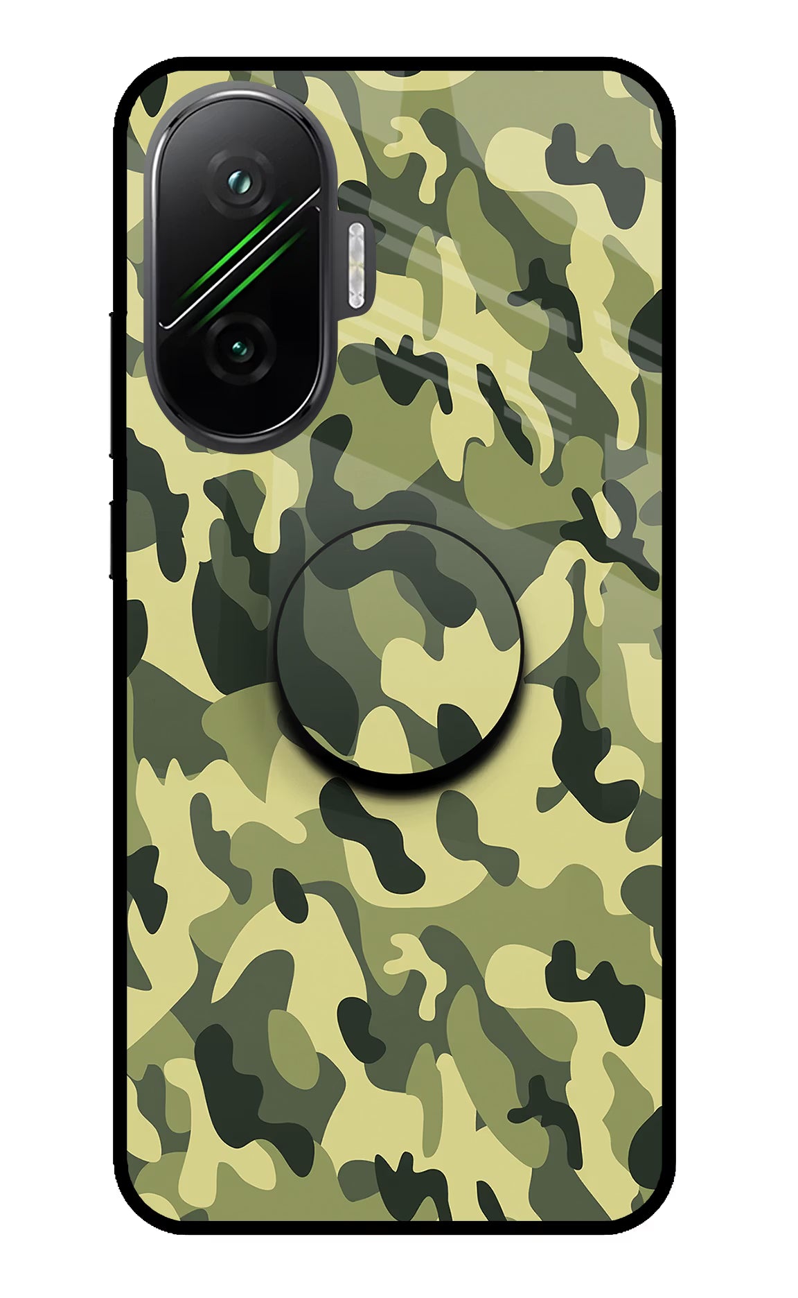 Camouflage Poco F7 5G Pop Case - Camouflage Poco F7 5G Pop Case by Casekaro Camouflage Poco F7 5G Pop Case by Casekaro