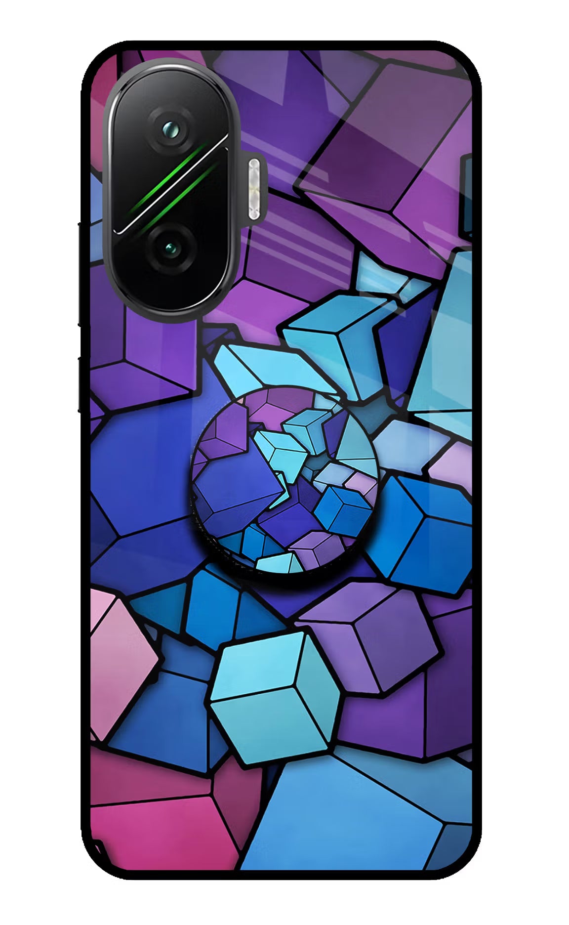 Cubic Abstract Poco F7 5G Pop Case - Cubic Abstract Poco F7 5G Pop Case by Casekaro Cubic Abstract Poco F7 5G Pop Case by Casekaro