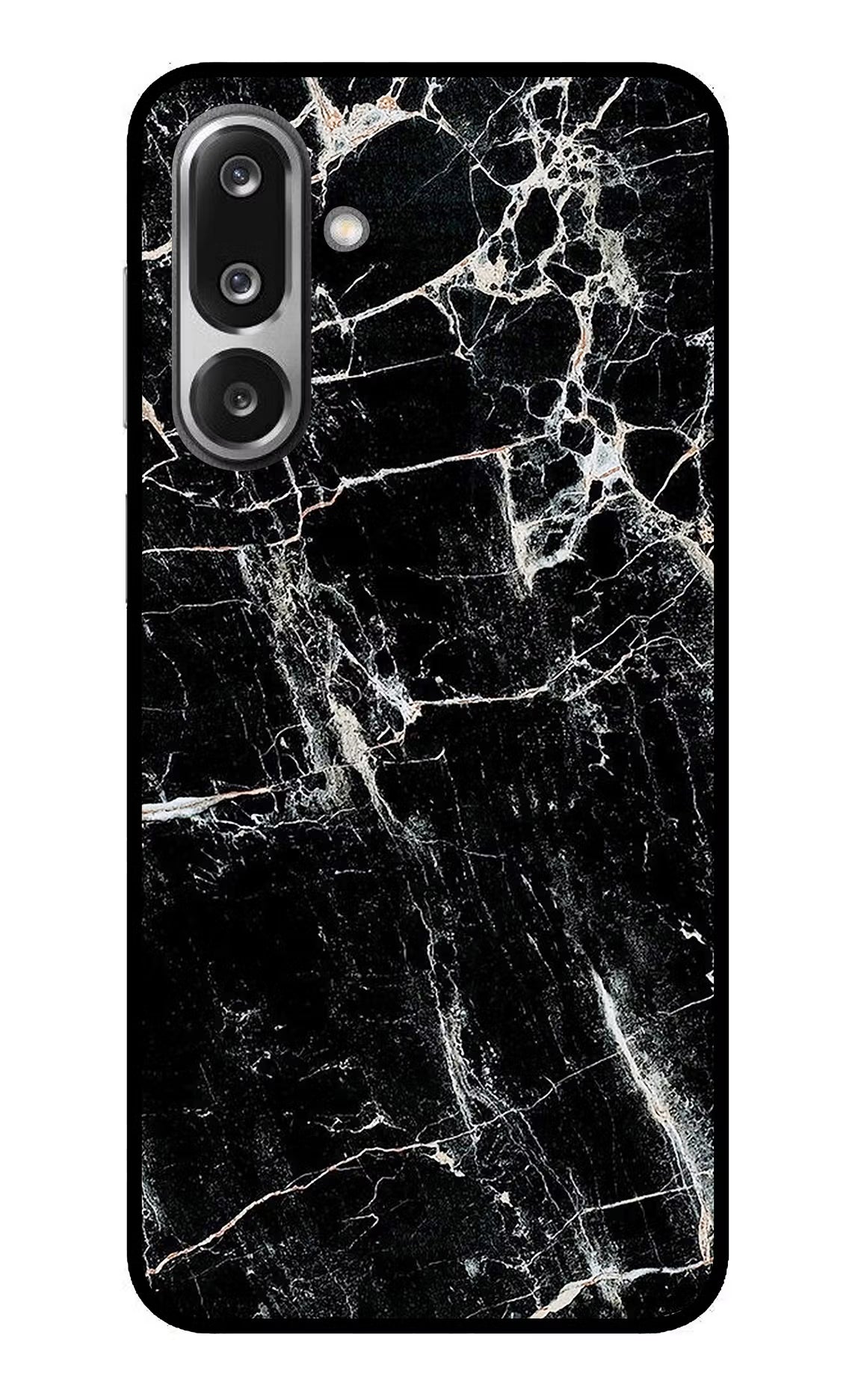 Black Marble Texture Samsung F36 5G Back Cover - Black Marble Texture Samsung F36 5G Glass Case Back Cover by Casekaro Black Marble Texture Samsung F36 5G Glass Case Back Cover by Casekaro