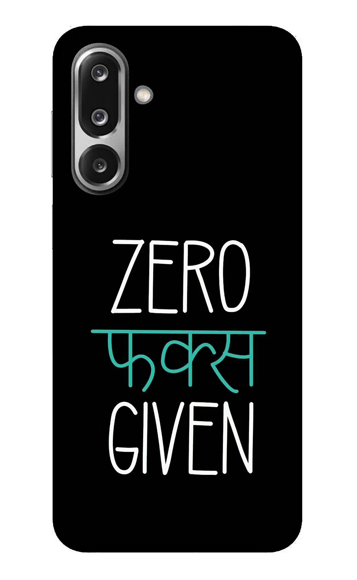 Zero Fucks Given Samsung F36 5G Back Cover - Zero Fucks Given Samsung F36 5G Glass Case Back Cover by Casekaro Zero Fucks Given Samsung F36 5G Glass Case Back Cover by Casekaro