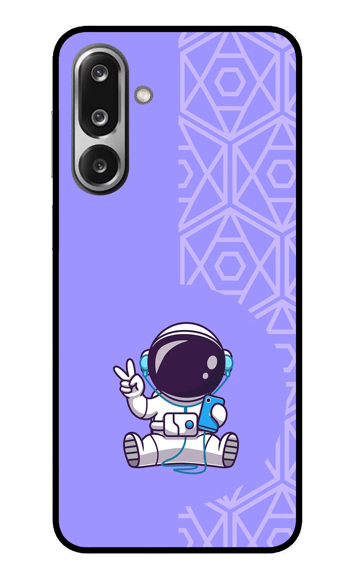 Cute Astronaut Chilling Samsung F36 5G Glass Case - Cute Astronaut Chilling Samsung F36 5G Glass Case Cute Astronaut Chilling Samsung F36 5G Glass Case