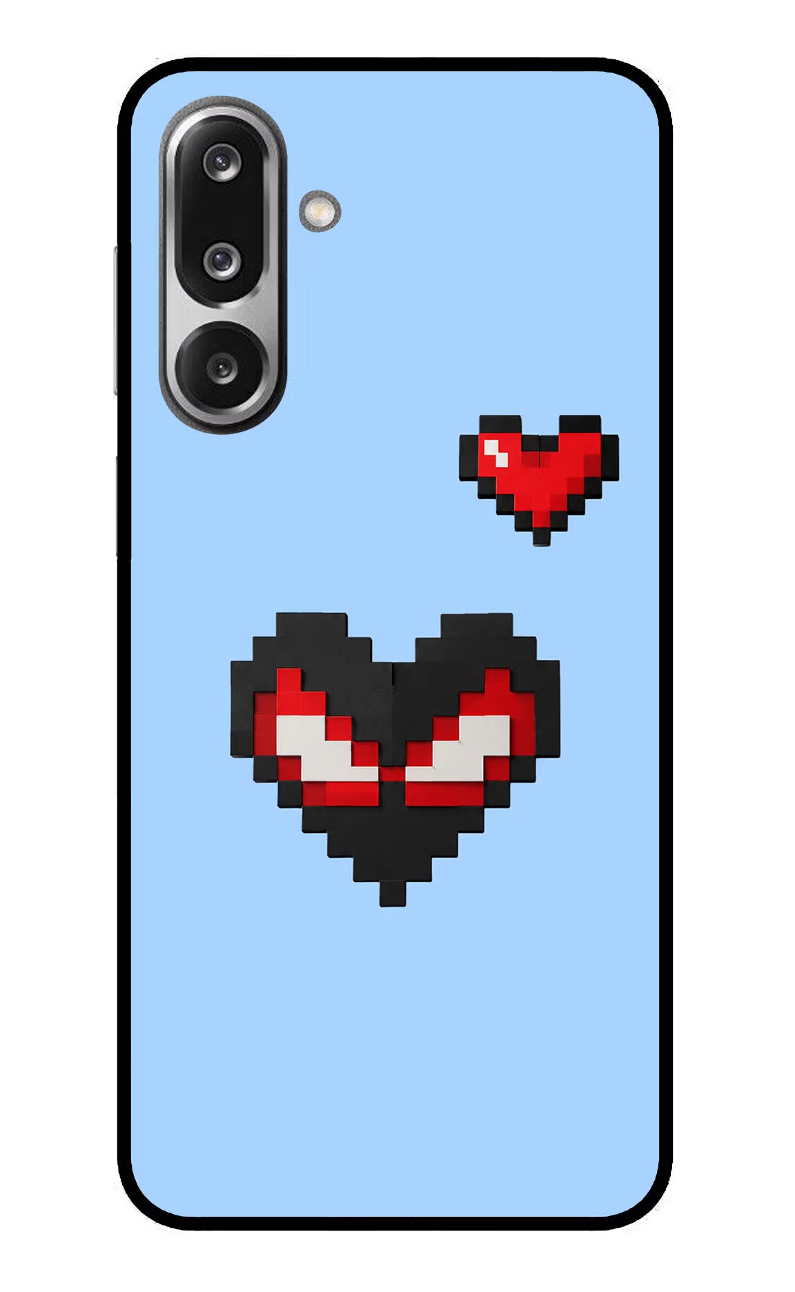 Peter Heart Samsung F36 5G Back Cover - Peter Heart Samsung F36 5G Glass Case Back Cover by Casekaro Peter Heart Samsung F36 5G Glass Case Back Cover by Casekaro