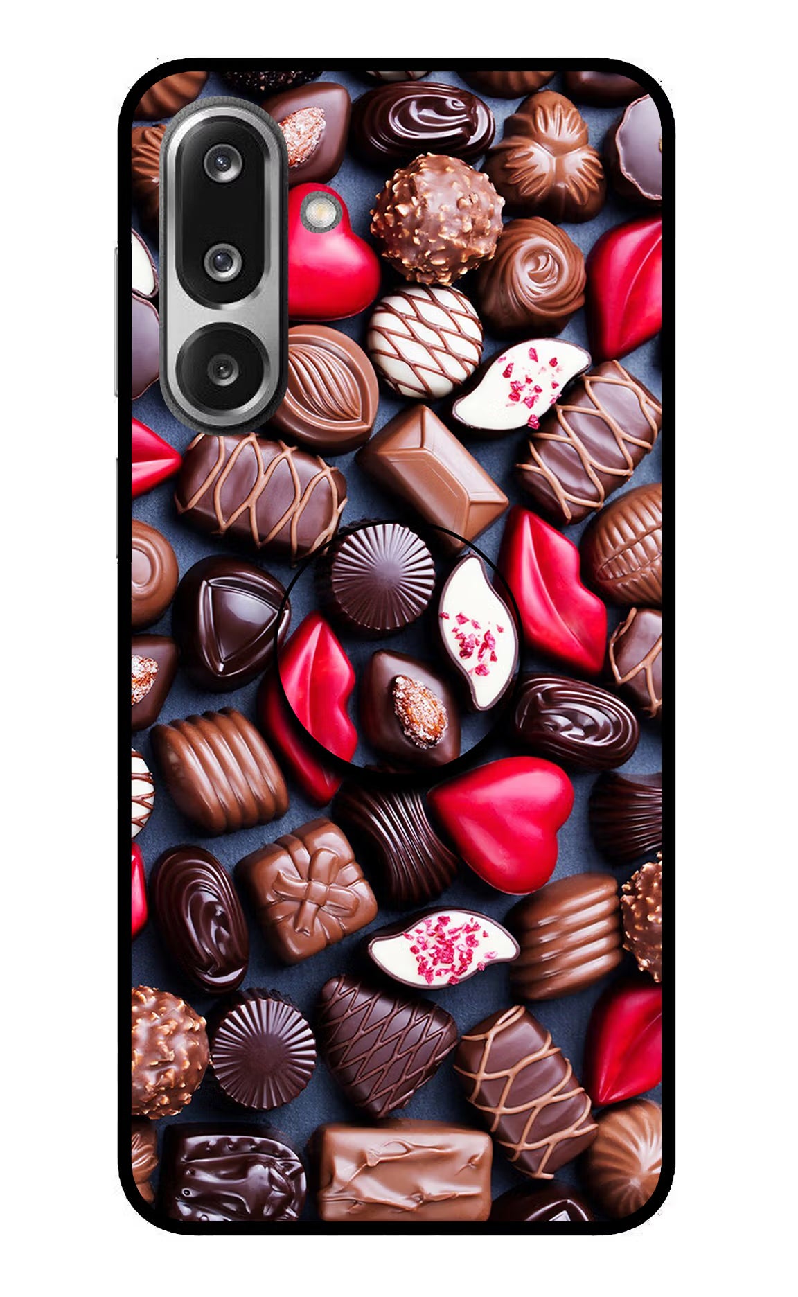 Chocolates Samsung F36 5G Pop Case - Chocolates Samsung F36 5G Pop Case by Casekaro Chocolates Samsung F36 5G Pop Case by Casekaro