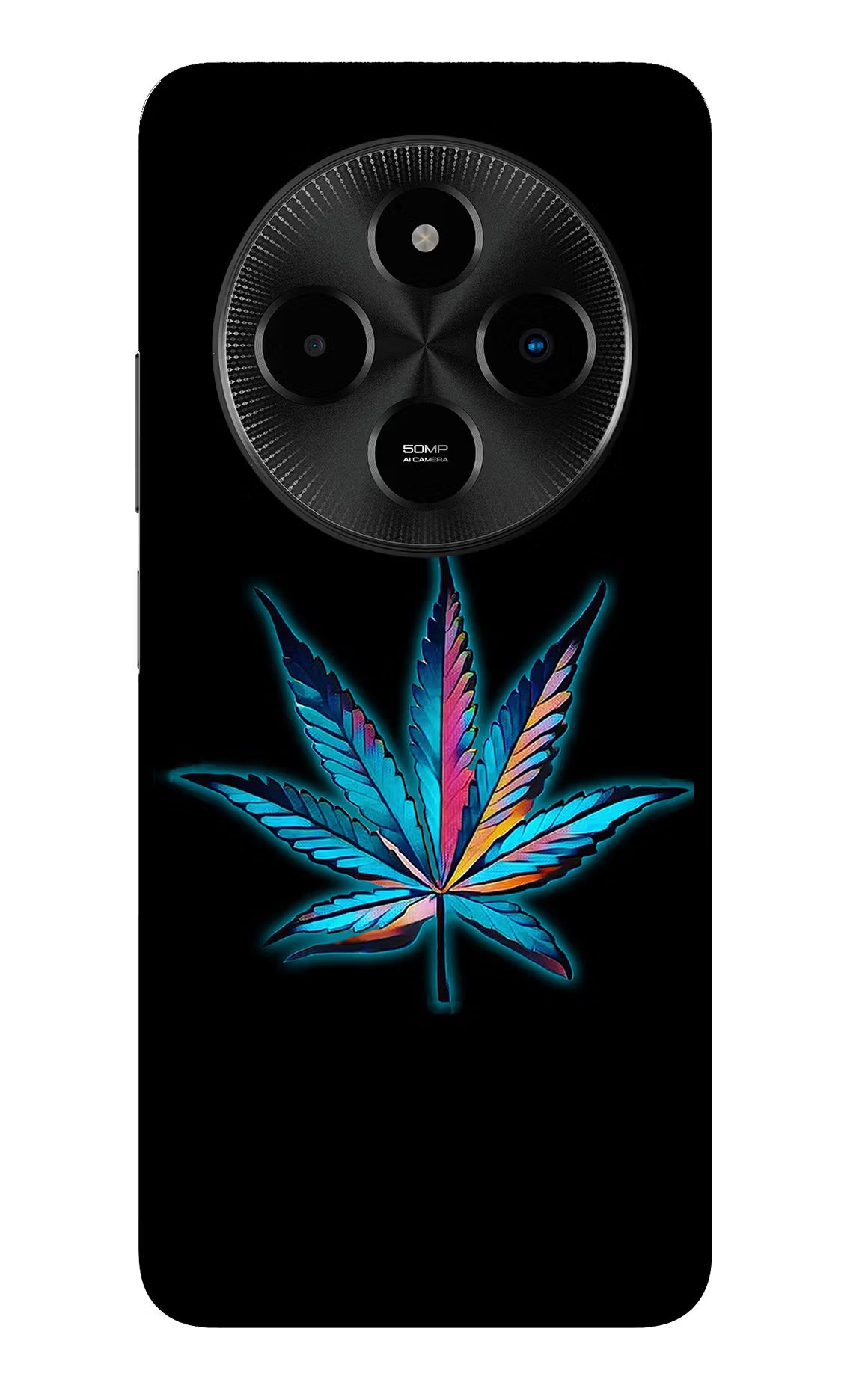 Weed Poco M7 5G Glass Case - Weed Poco M7 5G Glass Case Weed Poco M7 5G Glass Case