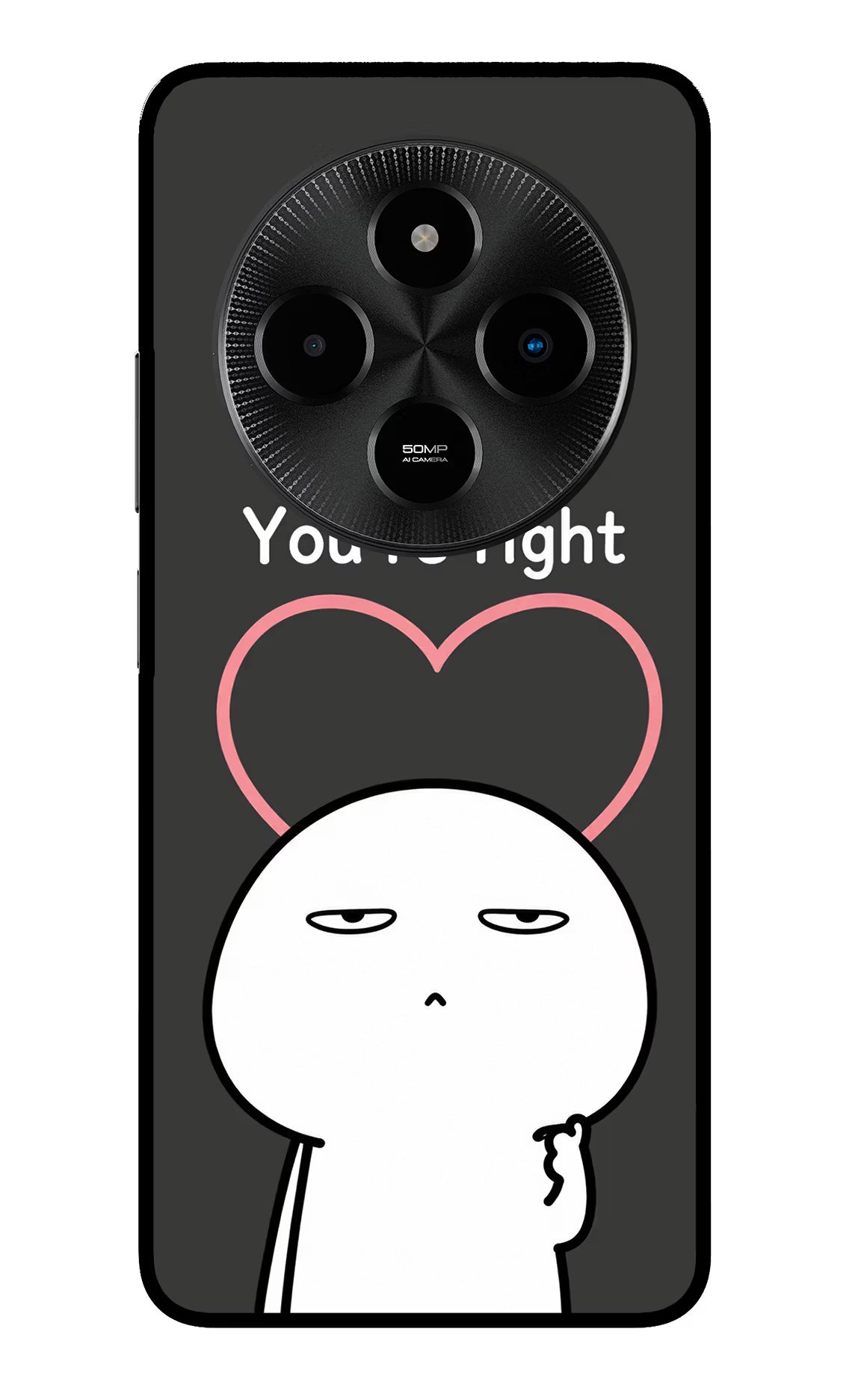 You're Right Poco M7 5G Glass Case - You're Right Poco M7 5G Glass Case You're Right Poco M7 5G Glass Case