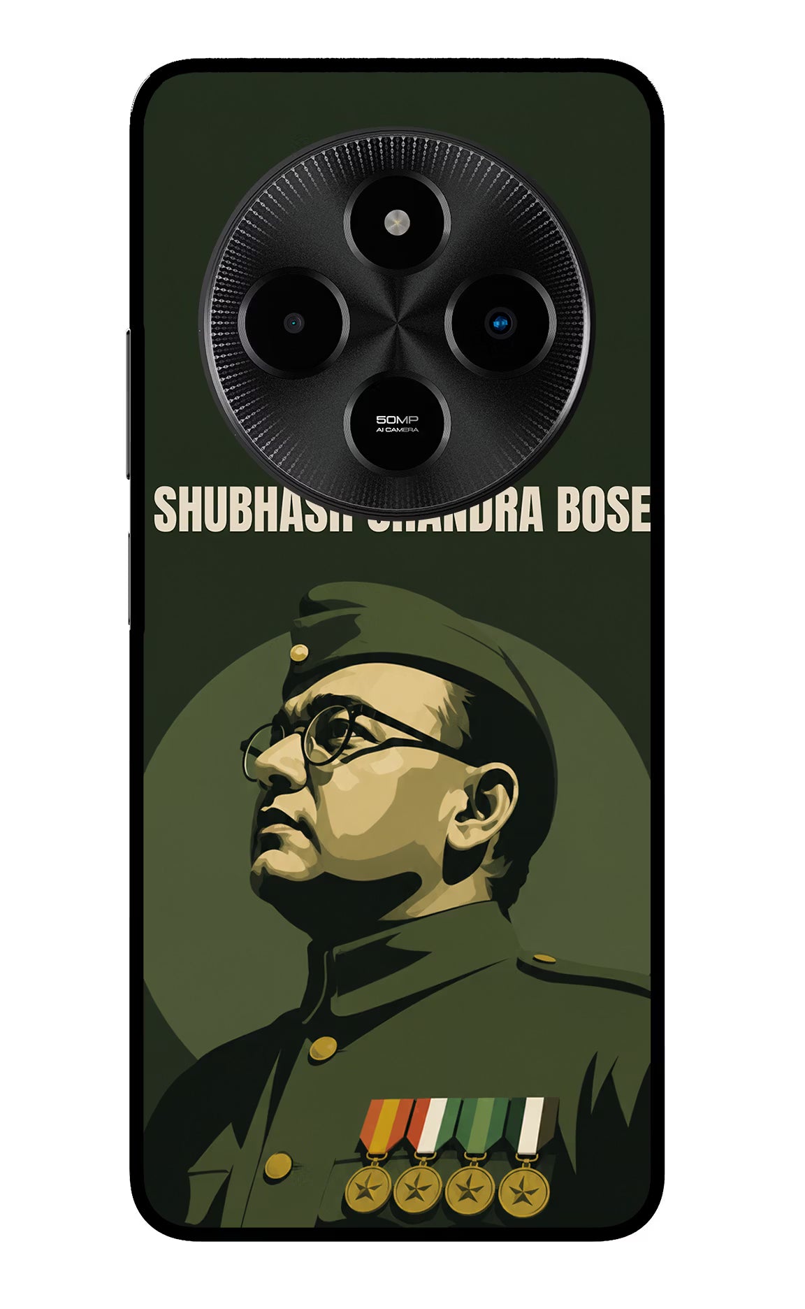 Netaji Legacy Poco M7 5G Glass Case - Netaji Legacy Poco M7 5G Glass Case Netaji Legacy Poco M7 5G Glass Case